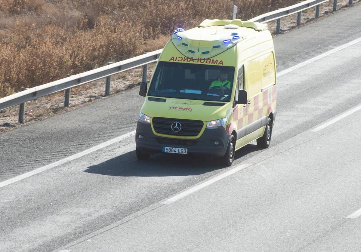 Una ambulancia, en una imagen de archivo.