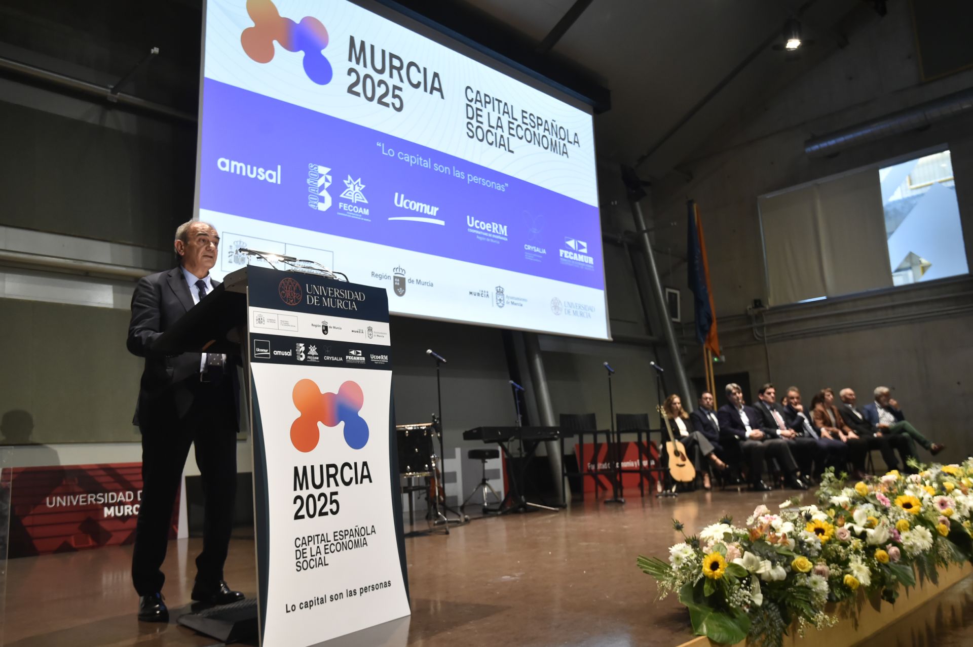 Las imágenes de la inauguración del ciclo &#039;Murcia, capital española de la Economía Social&#039;