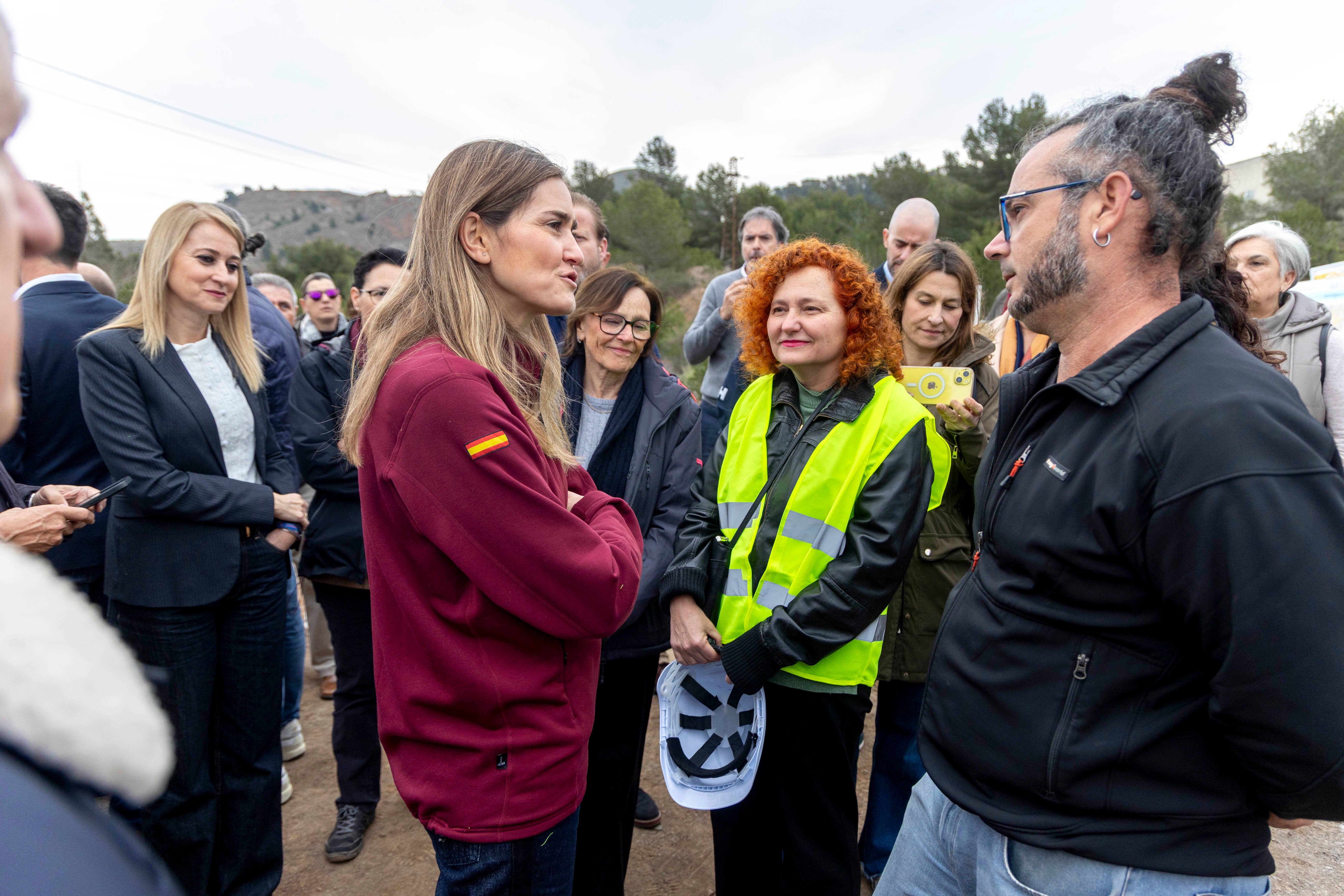 La vicepresidenta del Gobierno, Sara Aagesen, visita la Sierra Minera de Cartagena y La Unión, en imágenes