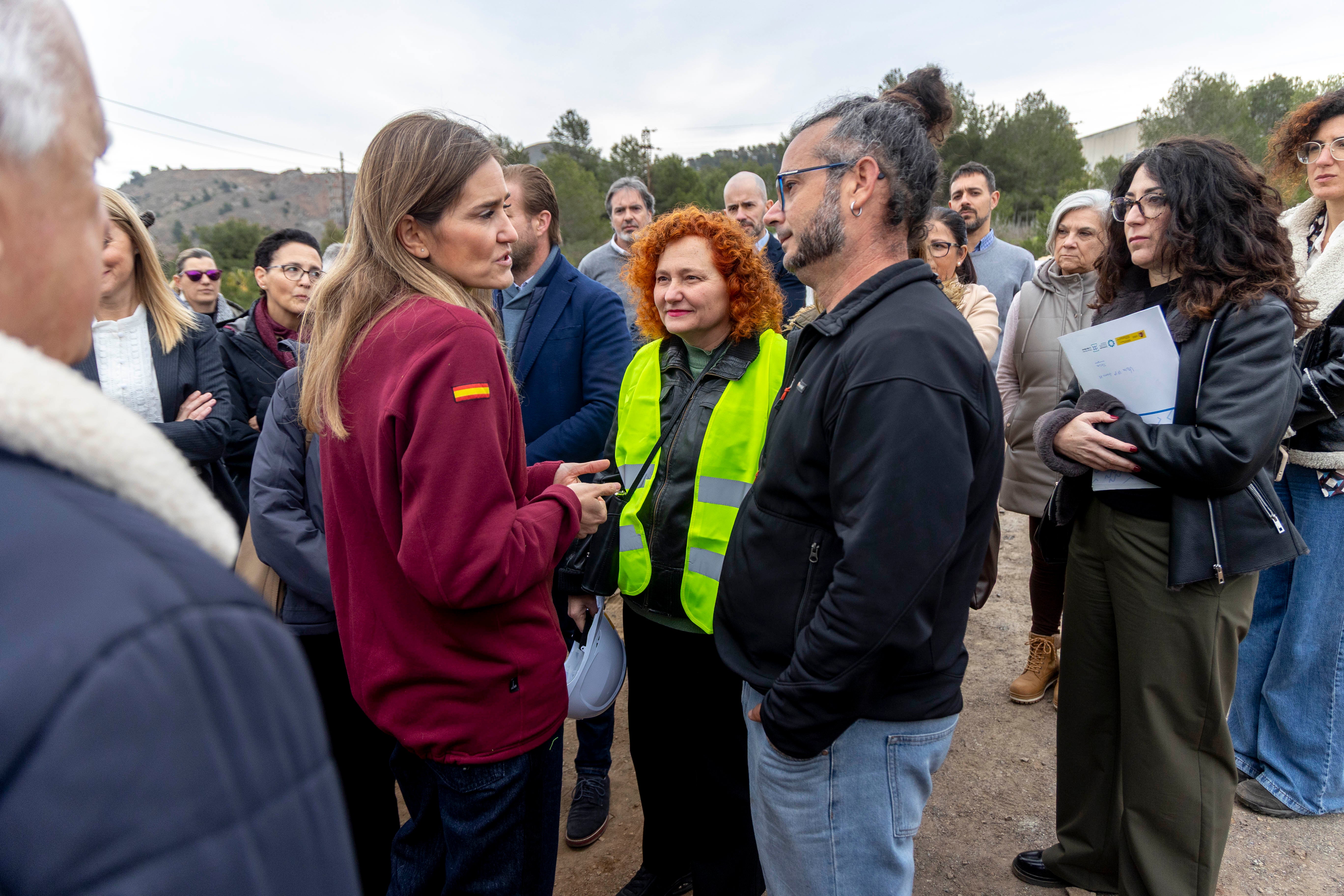 La vicepresidenta del Gobierno, Sara Aagesen, visita la Sierra Minera de Cartagena y La Unión, en imágenes