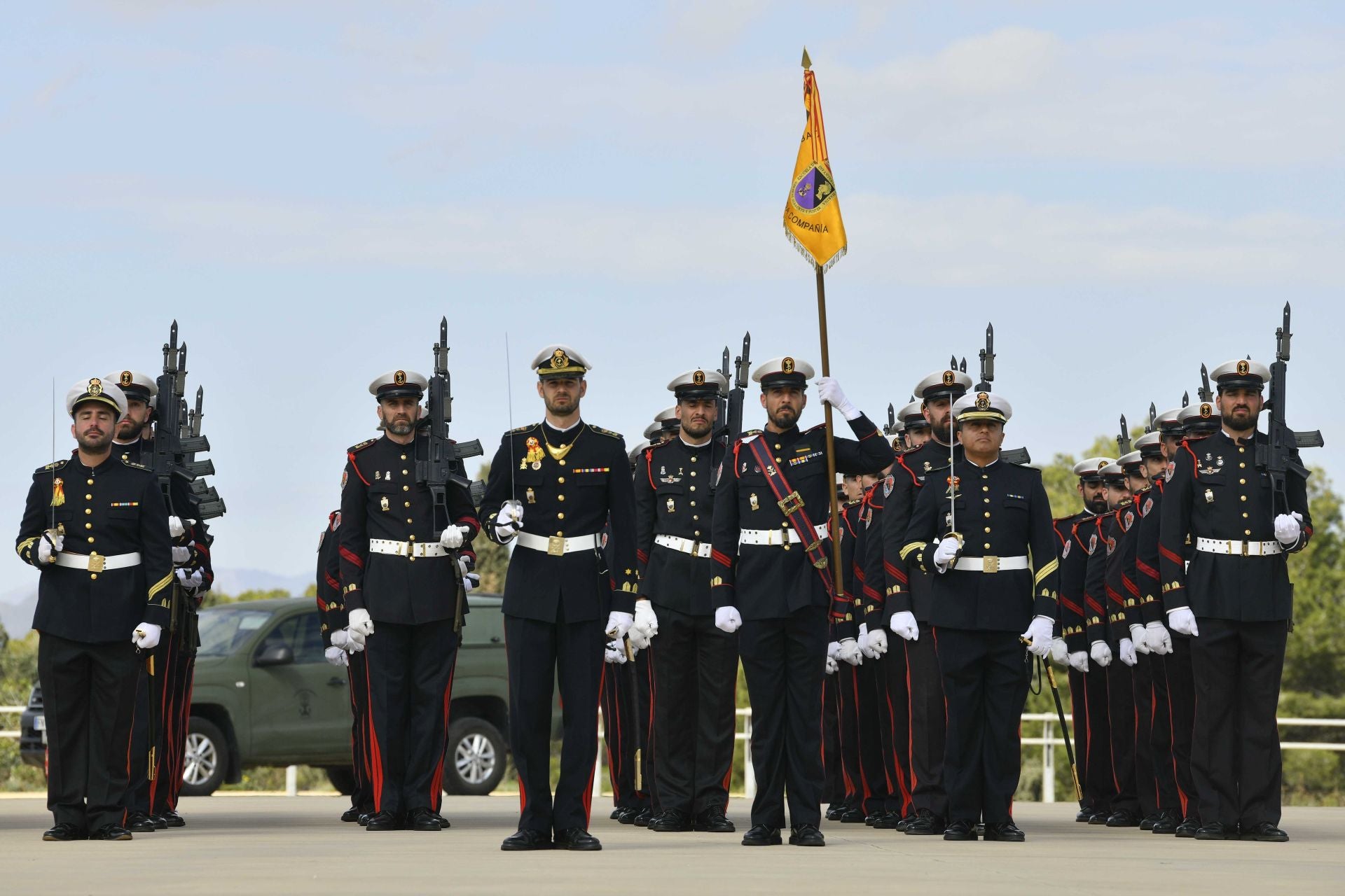 El acto de conmemoración del 488 aniversario del Cuerpo de Infantería de Marina, en imágenes