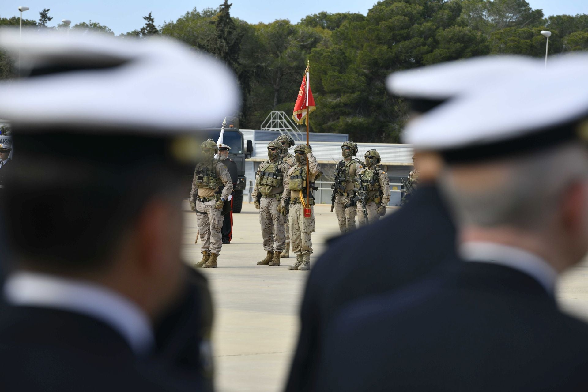 El acto de conmemoración del 488 aniversario del Cuerpo de Infantería de Marina, en imágenes