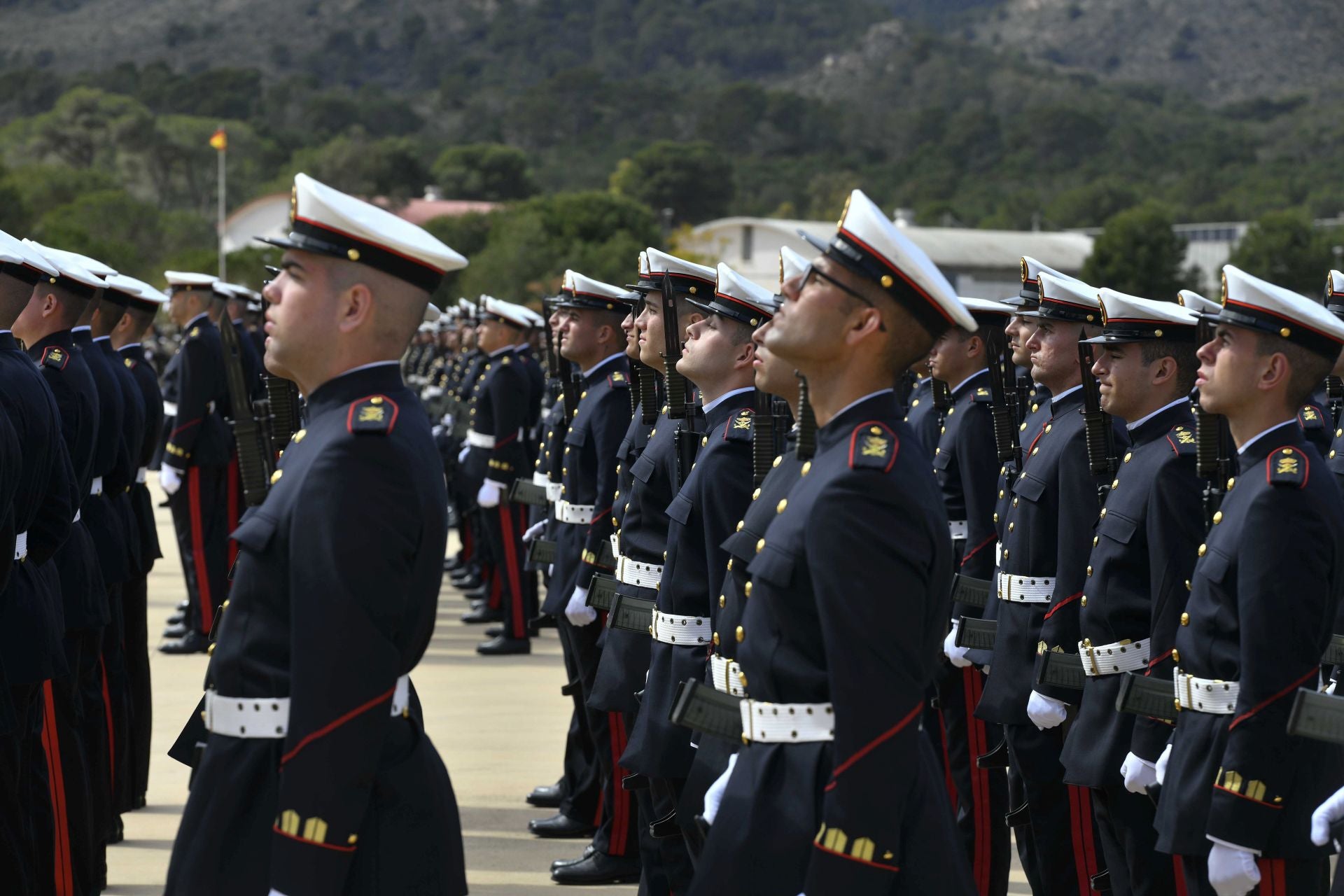 El acto de conmemoración del 488 aniversario del Cuerpo de Infantería de Marina, en imágenes