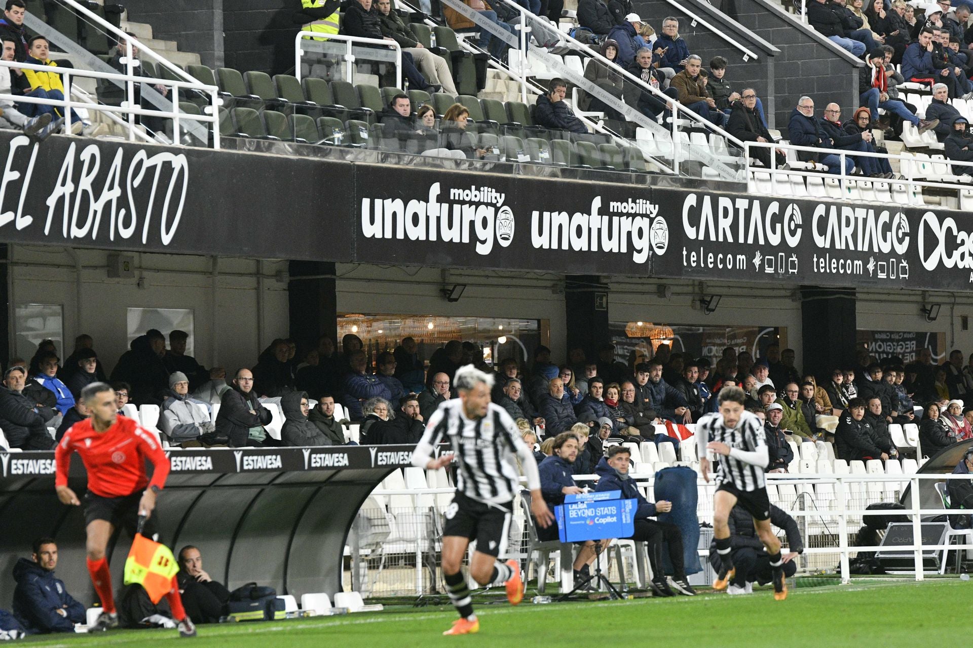 La derrota del Cartagena ante el Eibar, en imágenes