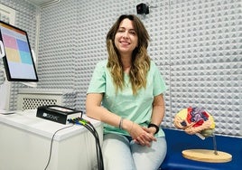 Sheila Templado, experta en audiología general y pediátrica y doctorando internacional.