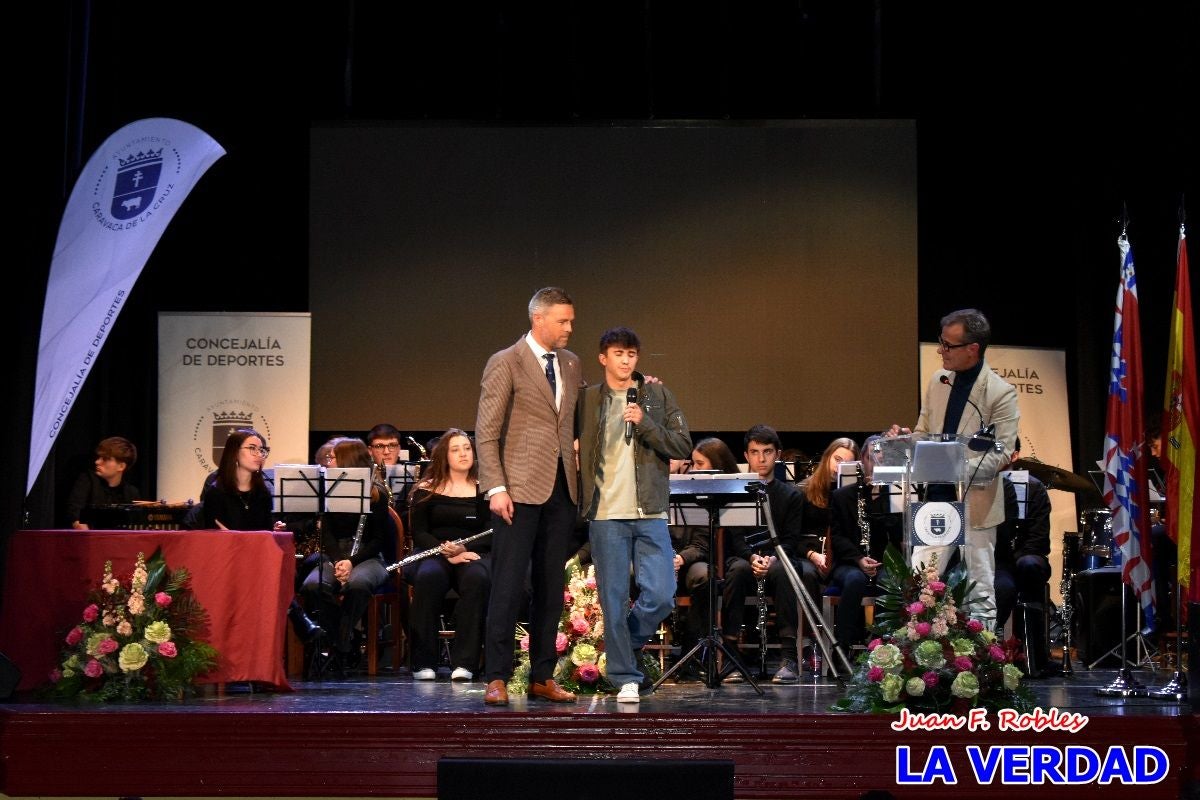 Caravaca premia la trayectoria de sus mejores deportistas en 2024