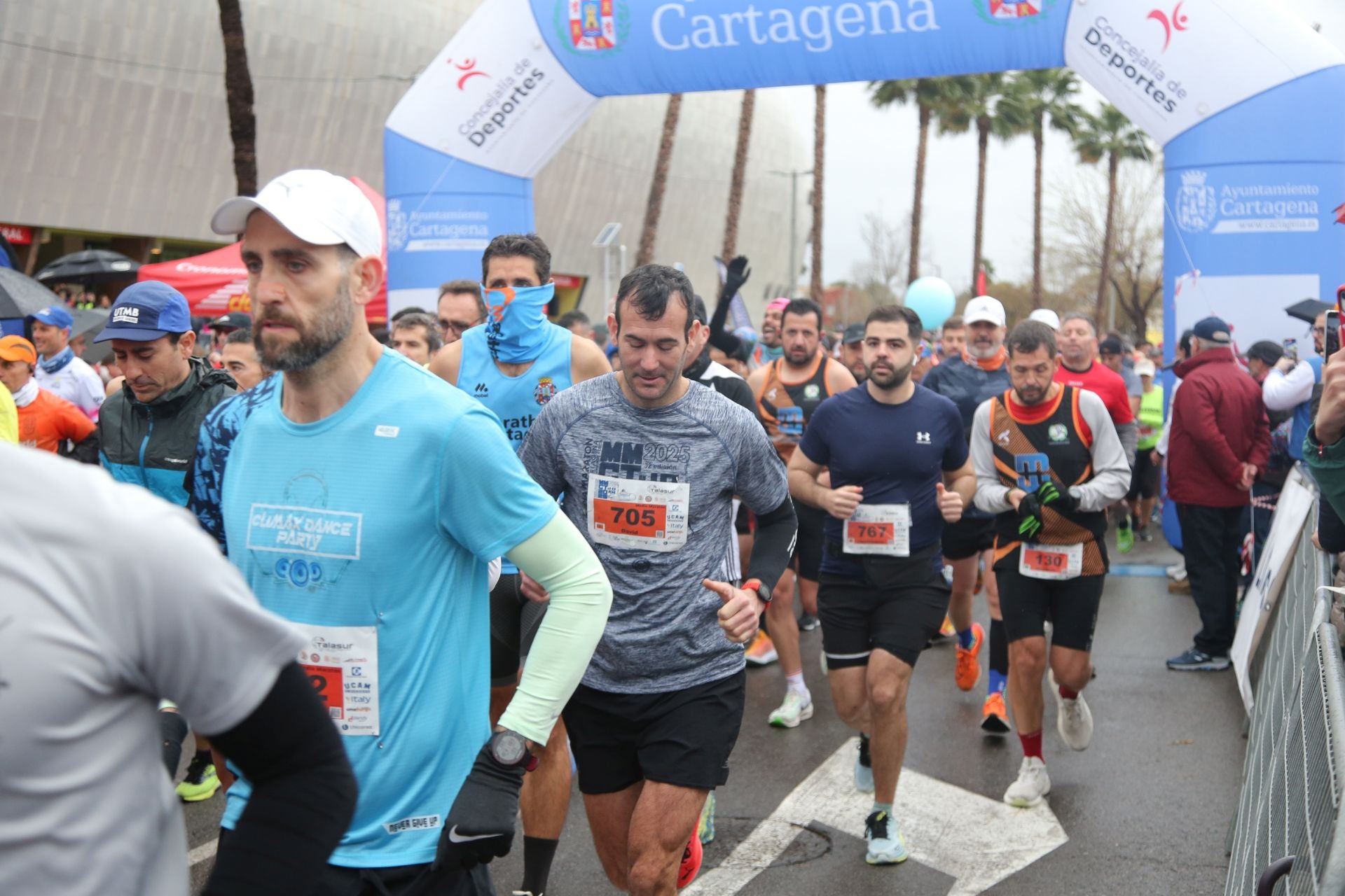 La Media Maratón de Cartagena, en imágenes