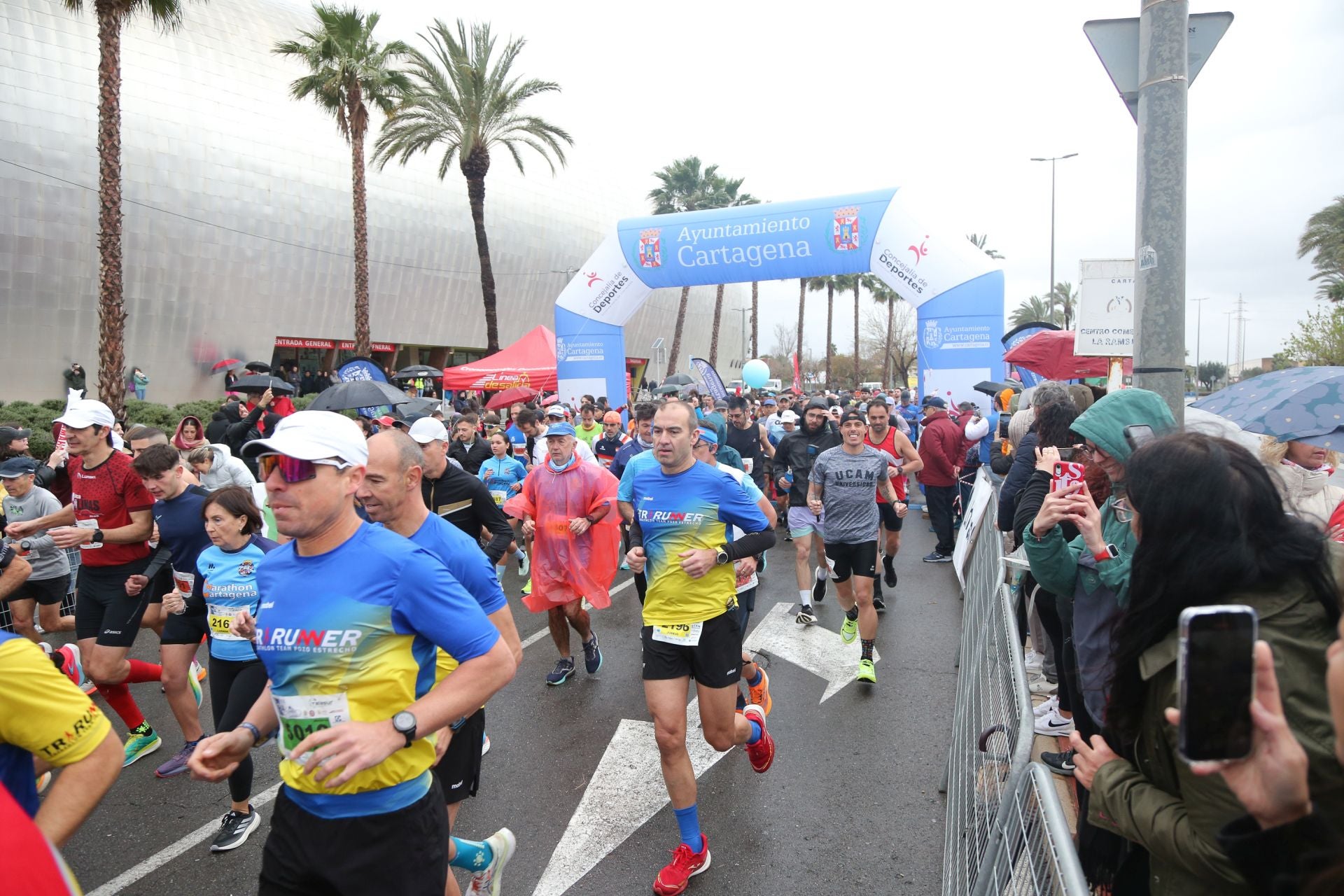 La Media Maratón de Cartagena, en imágenes