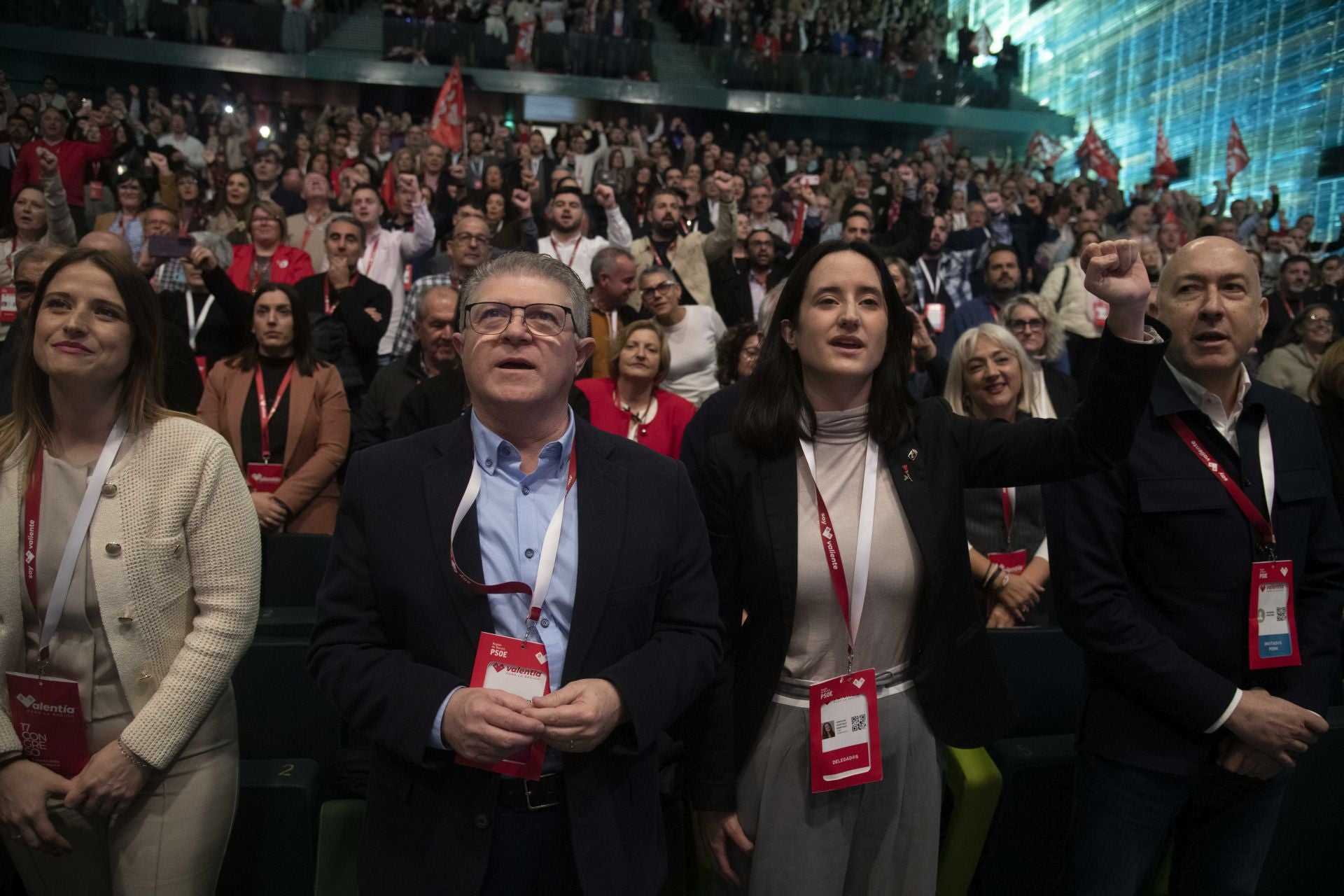 El Congreso del PSRM con Pedro Sánchez en Cartagena, en imágenes