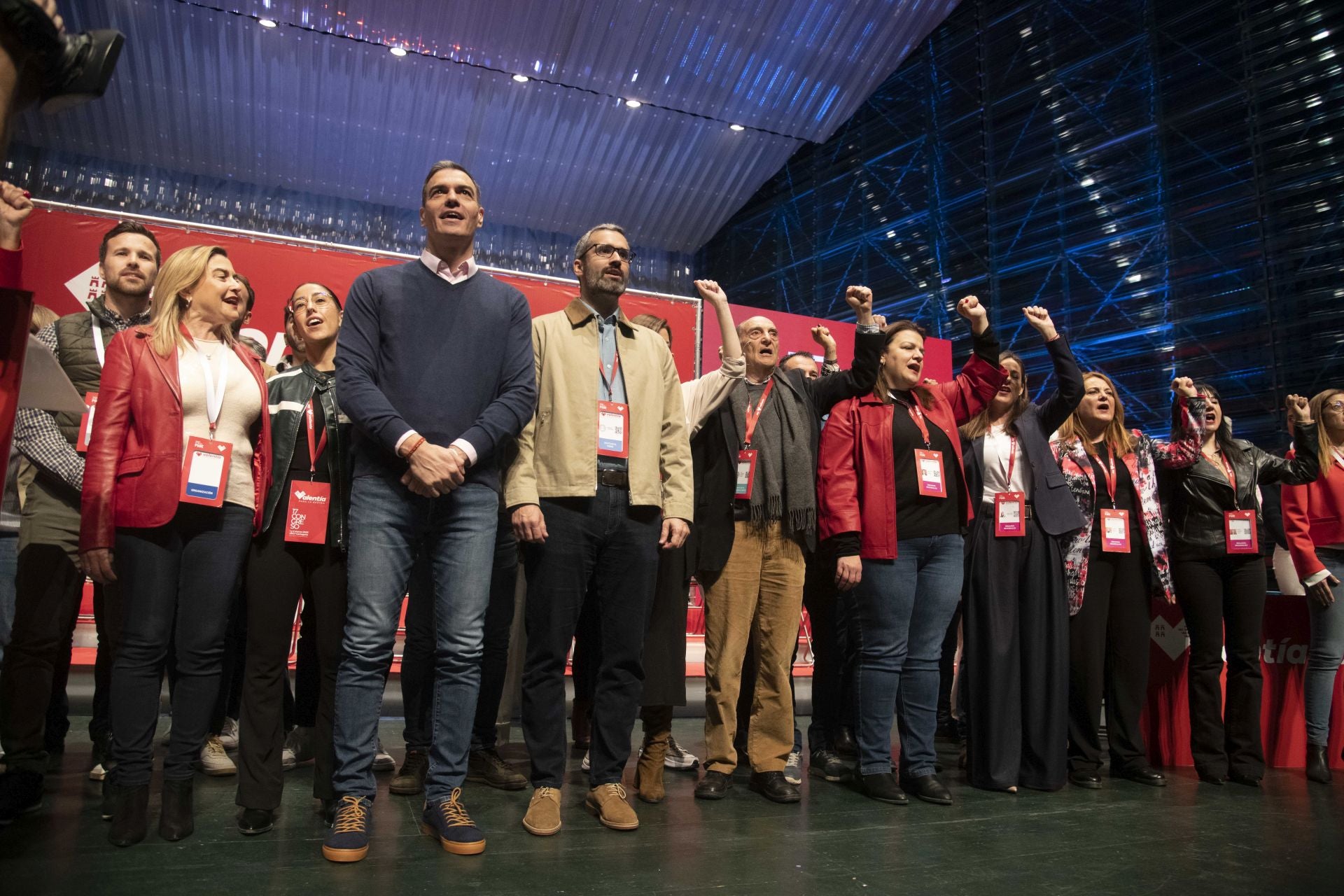 El Congreso del PSRM con Pedro Sánchez en Cartagena, en imágenes