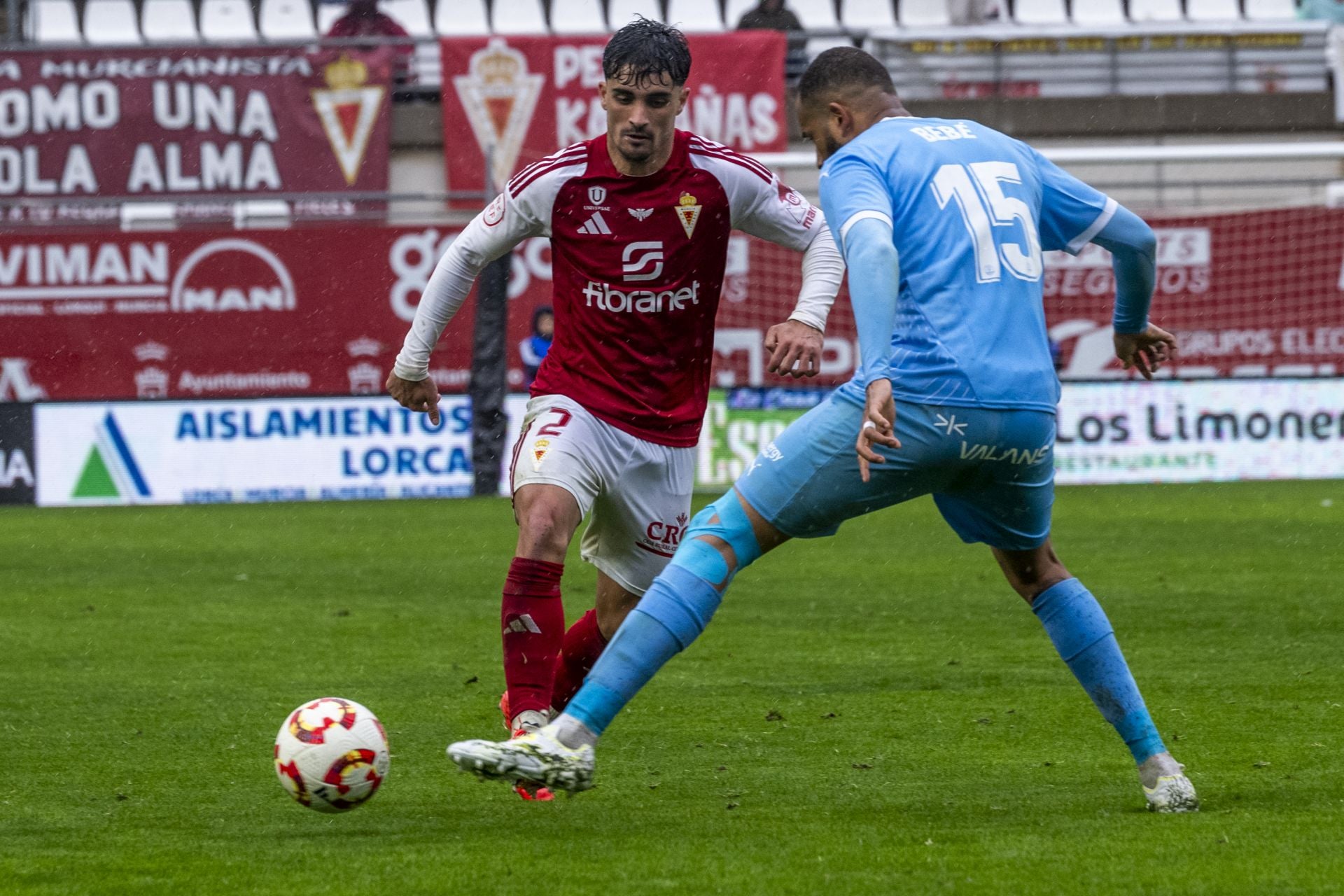 La derrota del Real Murcia frente al Ibiza, en imágenes