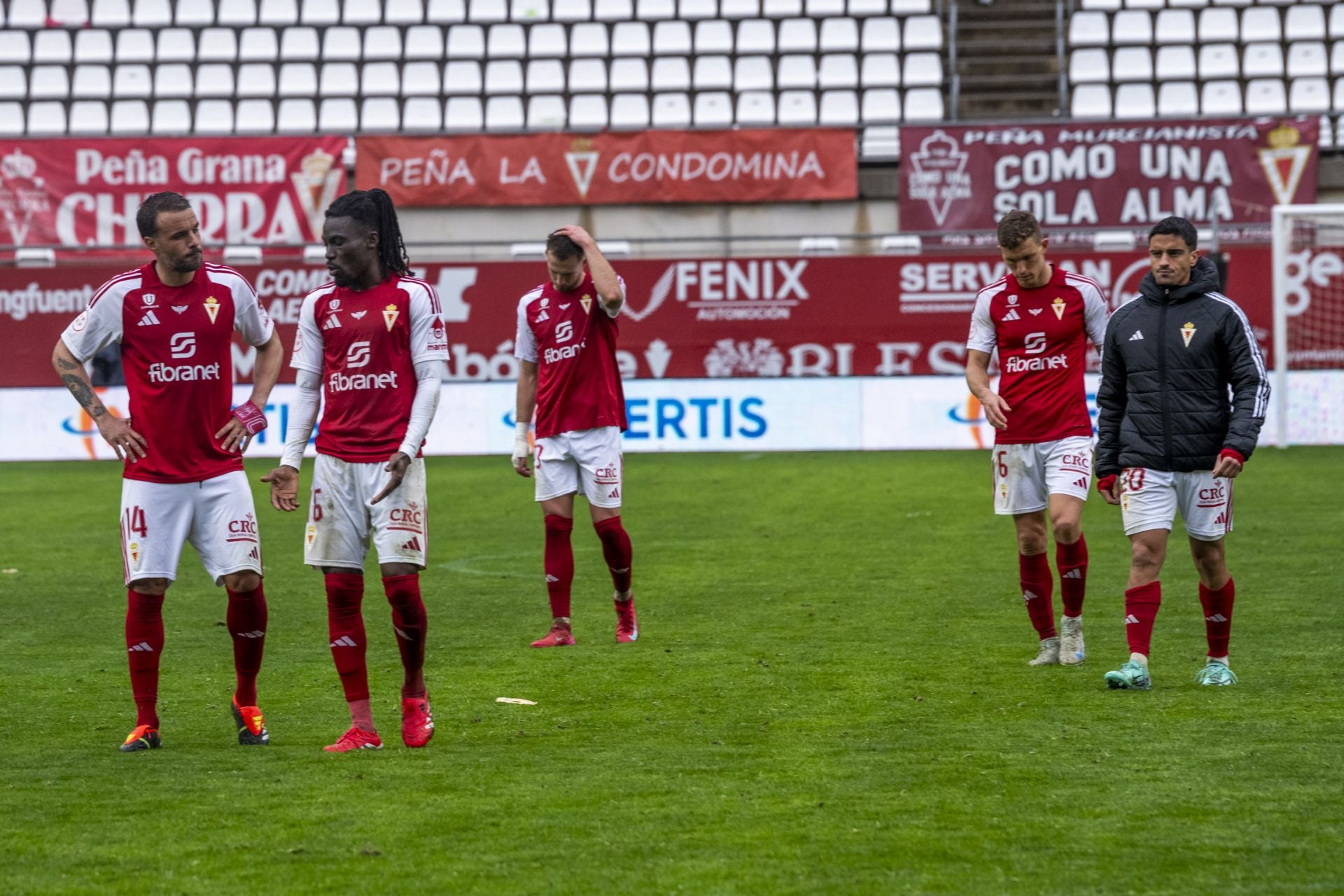 La derrota del Real Murcia frente al Ibiza, en imágenes