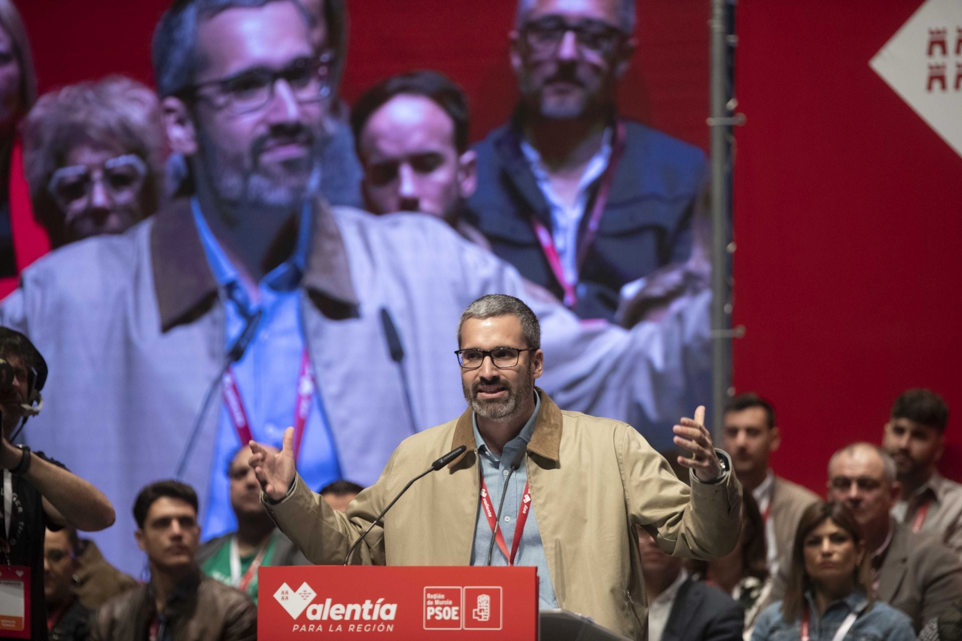 El Congreso del PSRM con Pedro Sánchez en Cartagena, en imágenes