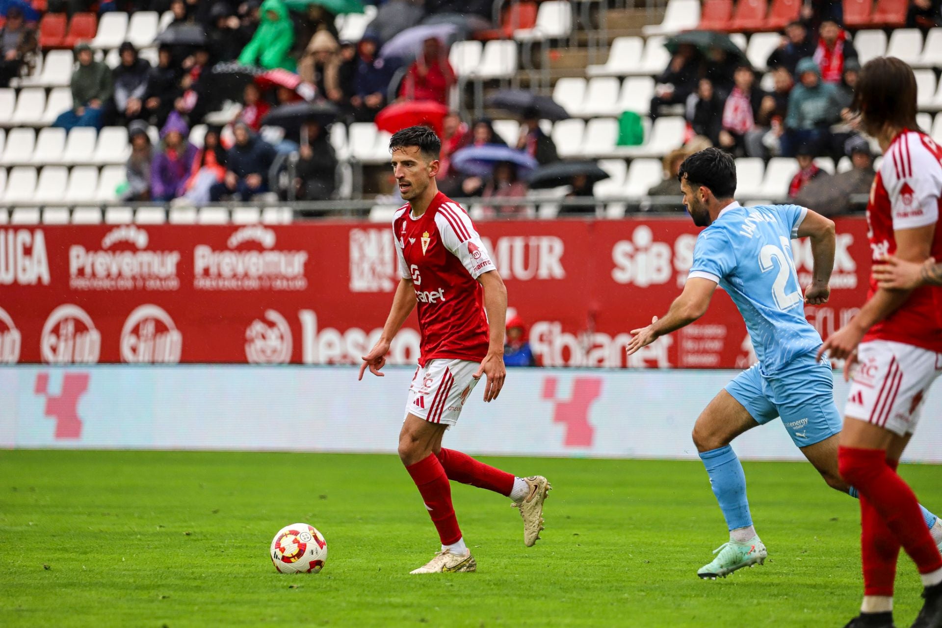 La derrota del Real Murcia frente al Ibiza, en imágenes