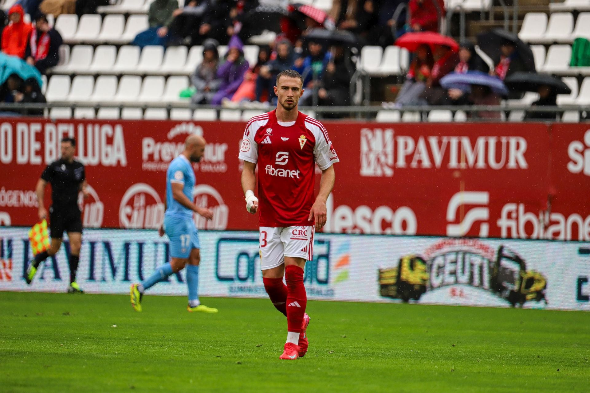 La derrota del Real Murcia frente al Ibiza, en imágenes