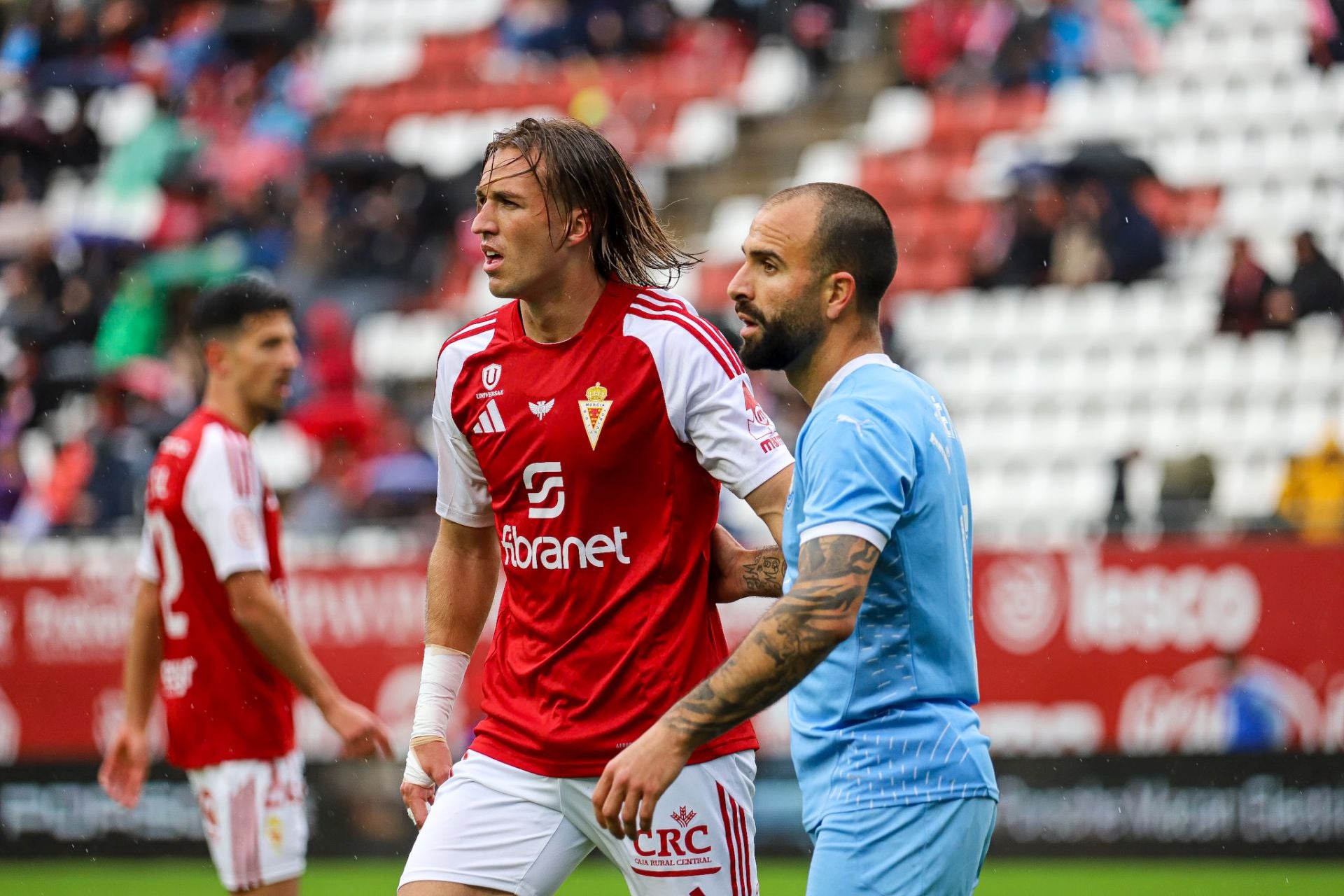 La derrota del Real Murcia frente al Ibiza, en imágenes