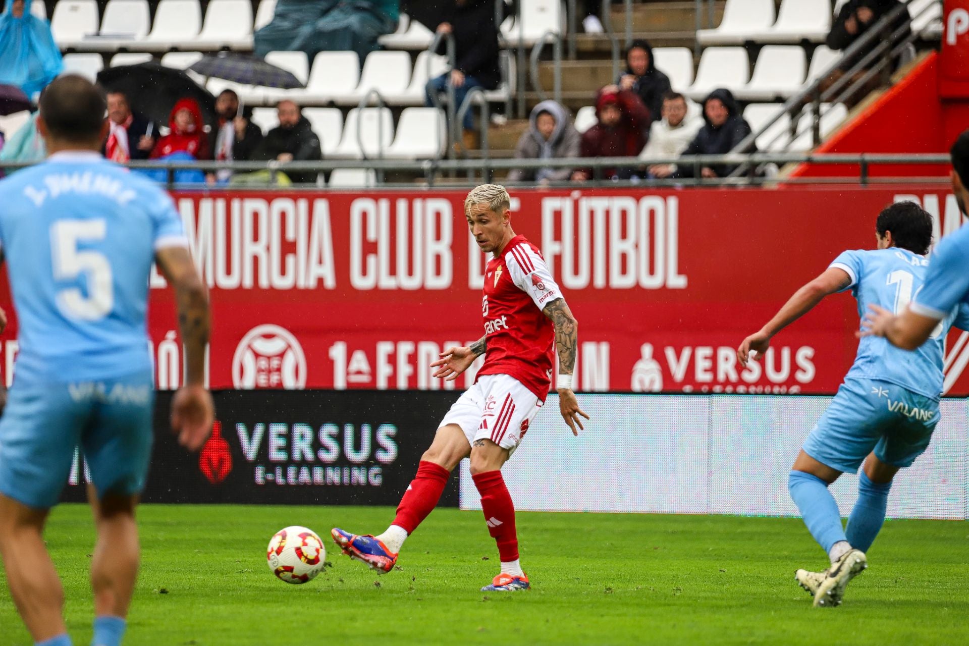 La derrota del Real Murcia frente al Ibiza, en imágenes