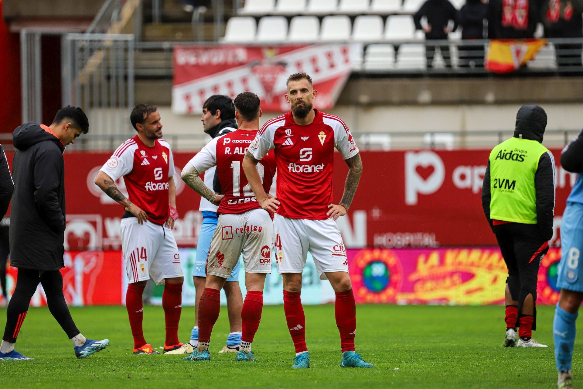 La derrota del Real Murcia frente al Ibiza, en imágenes