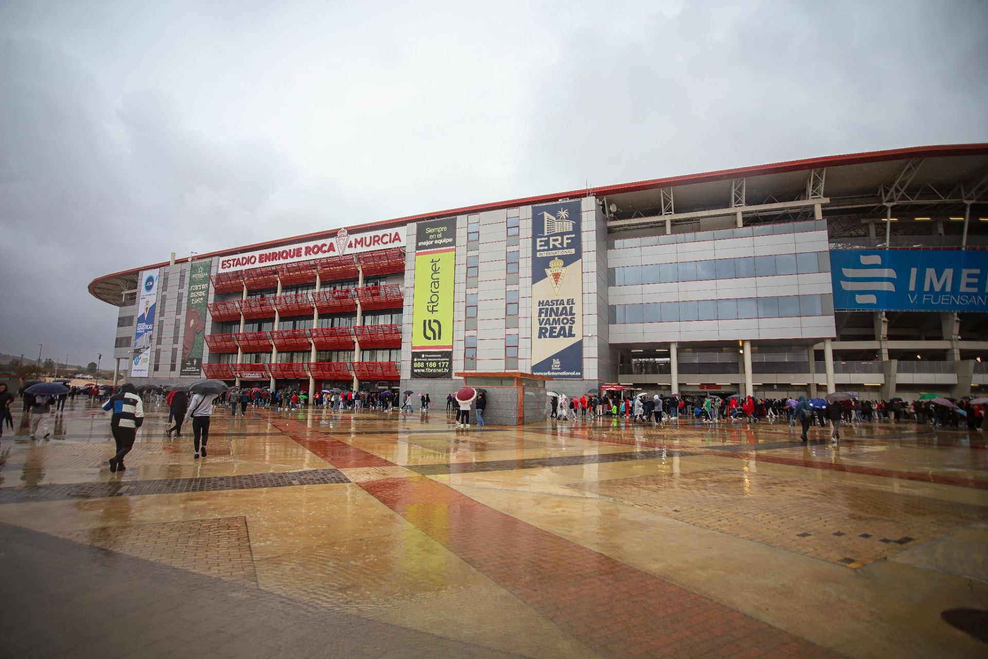 La derrota del Real Murcia frente al Ibiza, en imágenes