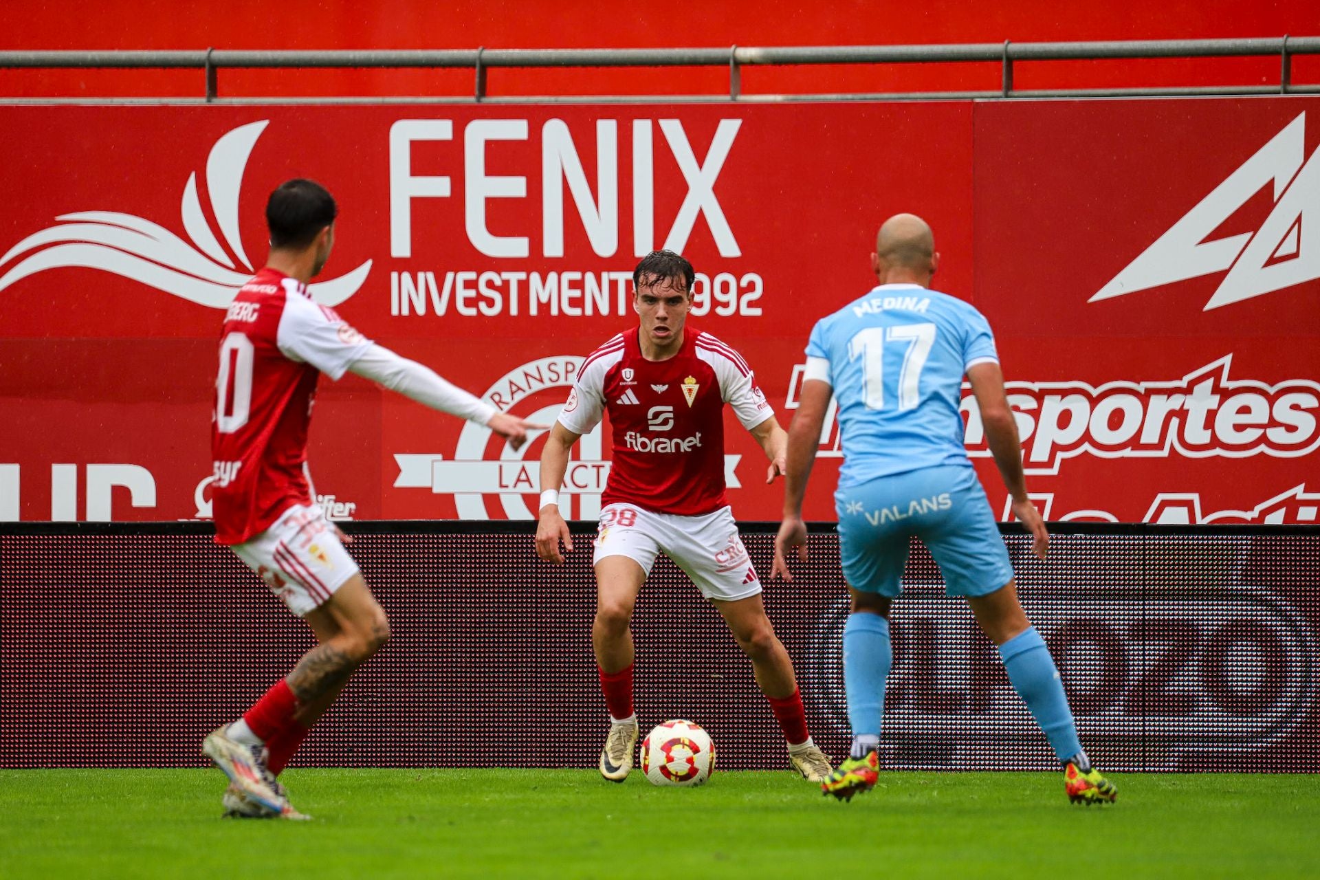 La derrota del Real Murcia frente al Ibiza, en imágenes