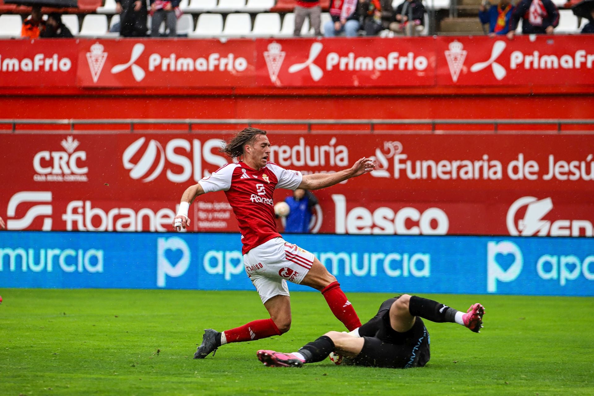 La derrota del Real Murcia frente al Ibiza, en imágenes