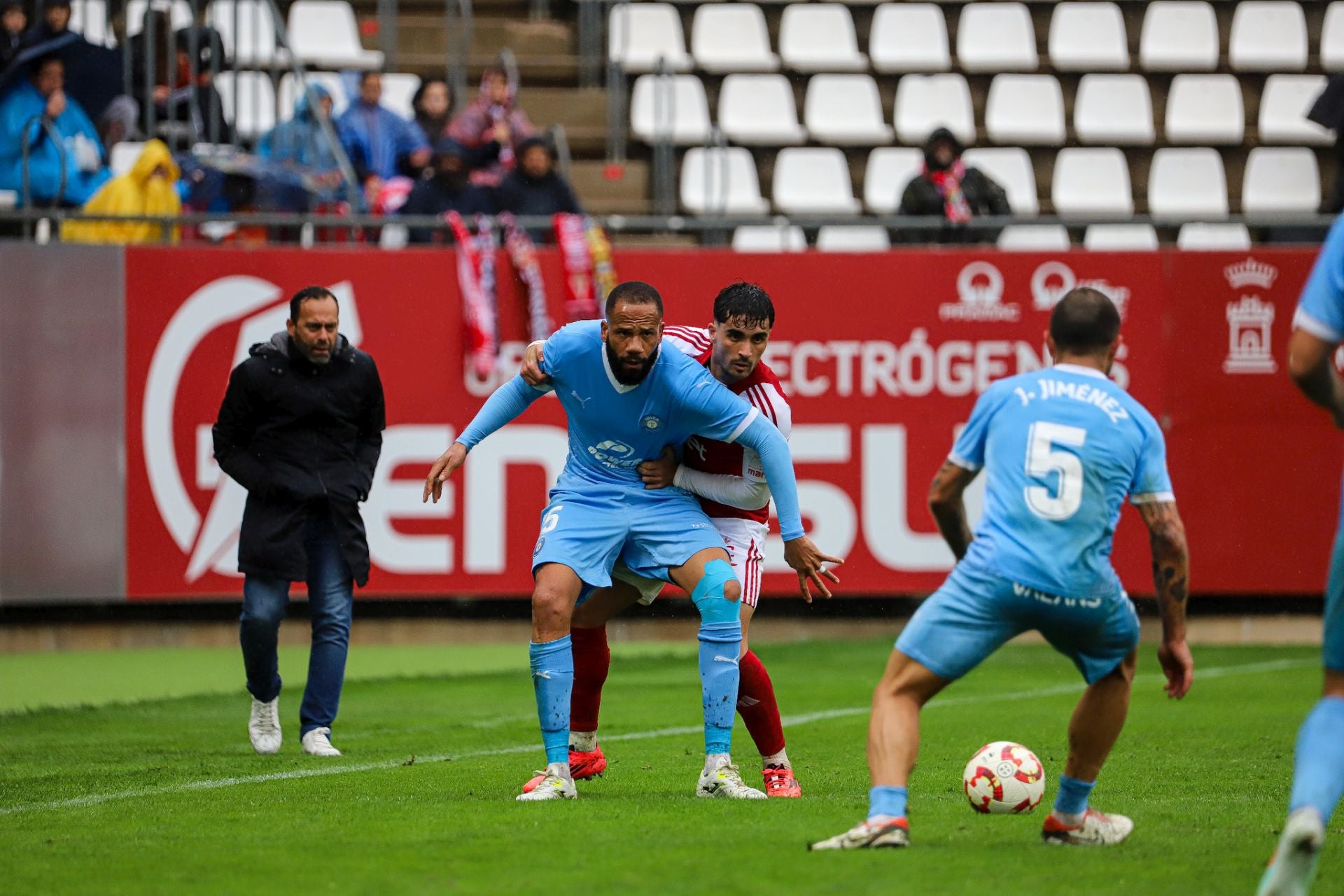 La derrota del Real Murcia frente al Ibiza, en imágenes