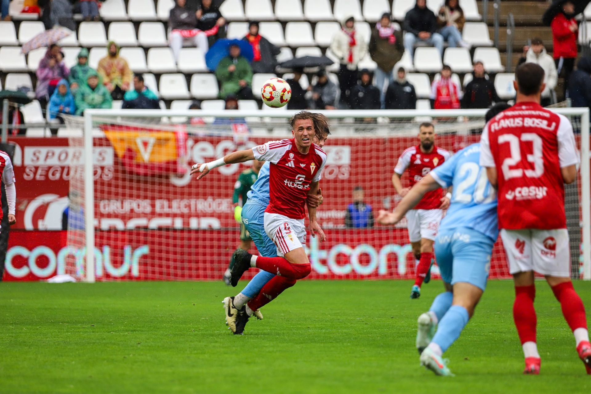 La derrota del Real Murcia frente al Ibiza, en imágenes