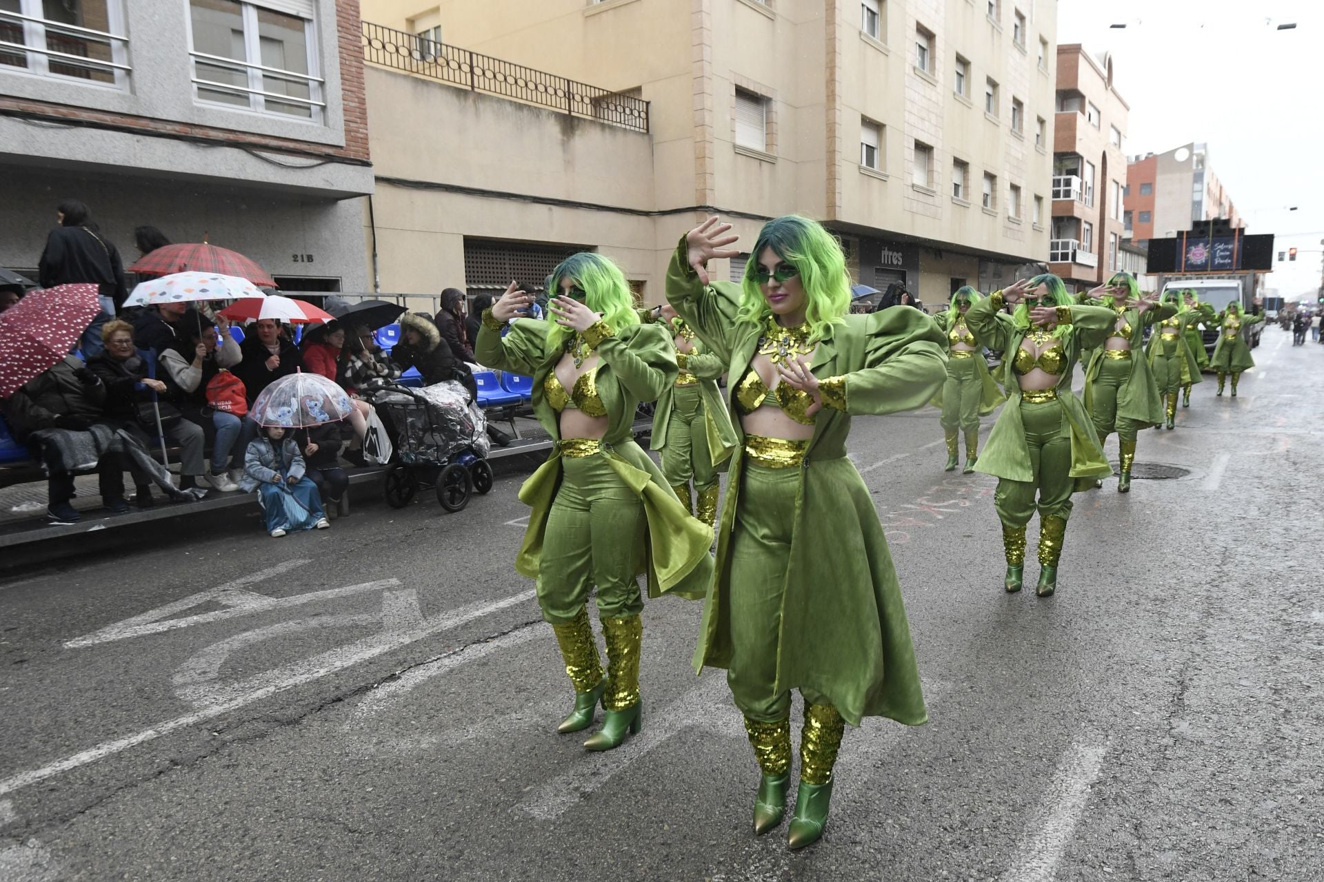 El desfile del martes del Carnaval de Cabezo de Torres, en imágenes