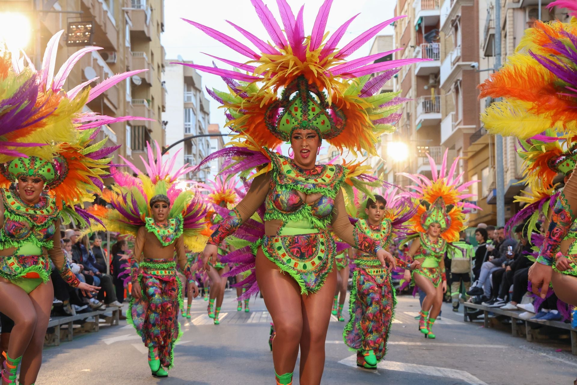 El desfile del Martes de Carnaval de Águilas, en imágenes