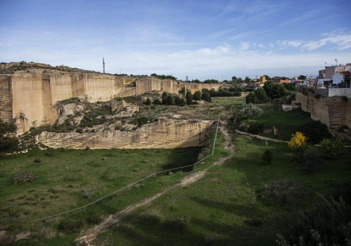 Imagen de archivo del paraje de las canteras romanas.