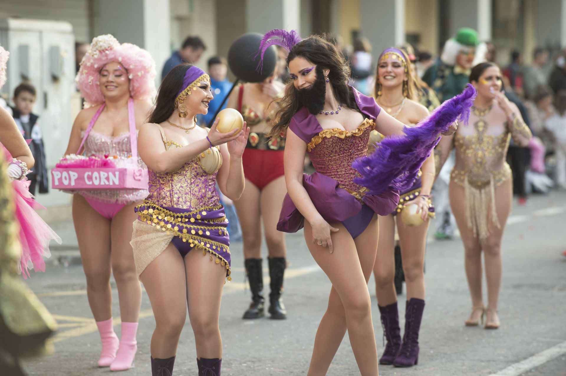 Las imágenes del lunes de Carnaval en Cabezo de Torres