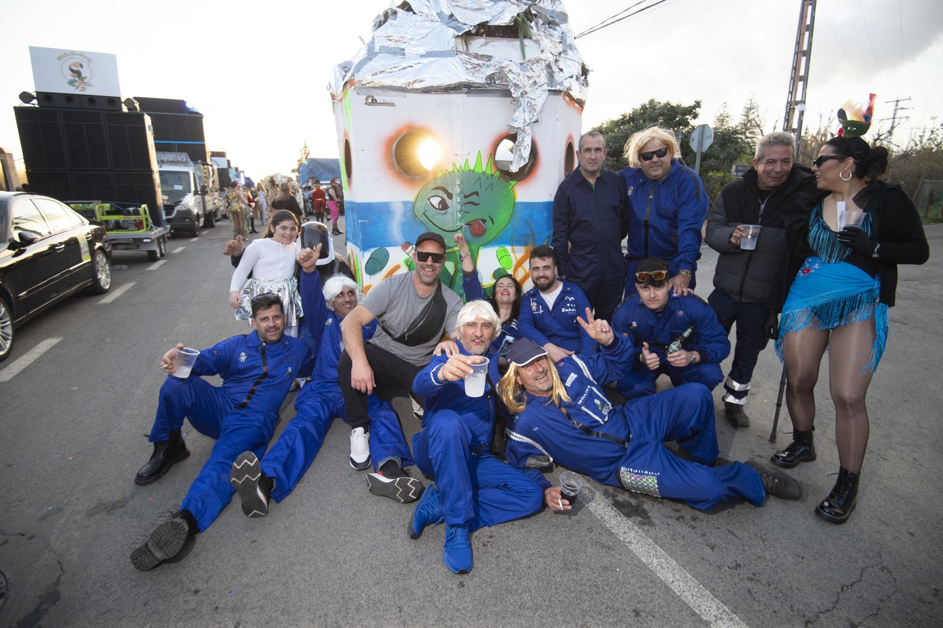 Las imágenes del lunes de Carnaval en Cabezo de Torres