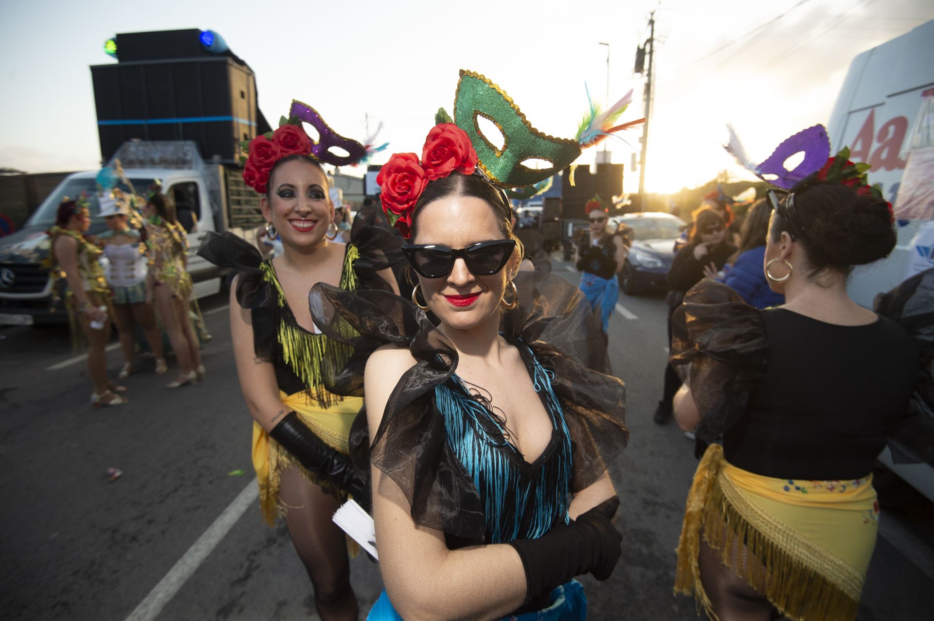 Las imágenes del lunes de Carnaval en Cabezo de Torres