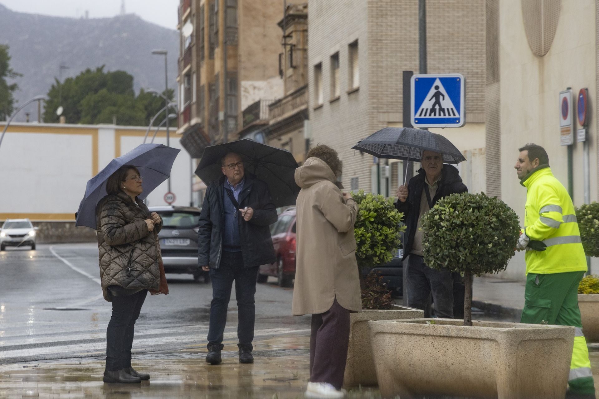 Los efectos del temporal de lluvia en la Región de Murcia, en imágenes