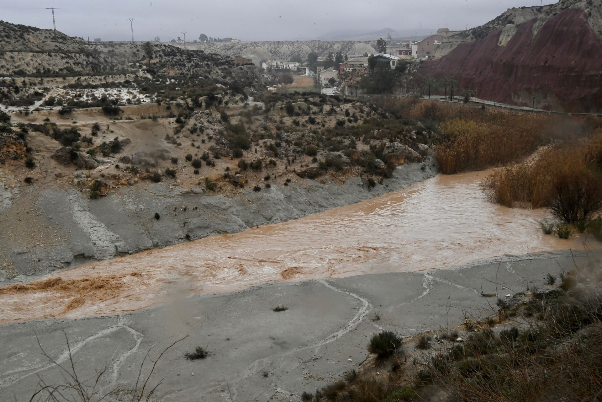 Los efectos del temporal de lluvia en la Región de Murcia, en imágenes