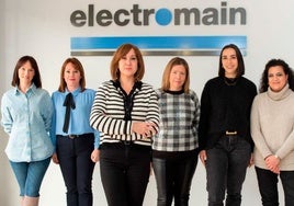 Electromain cuenta con una importante representación de mujeres en cargos de responsabilidad en la empresa