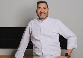 David López, chef del restaurante Local de Ensayo reconocido con un Sol Repsol.