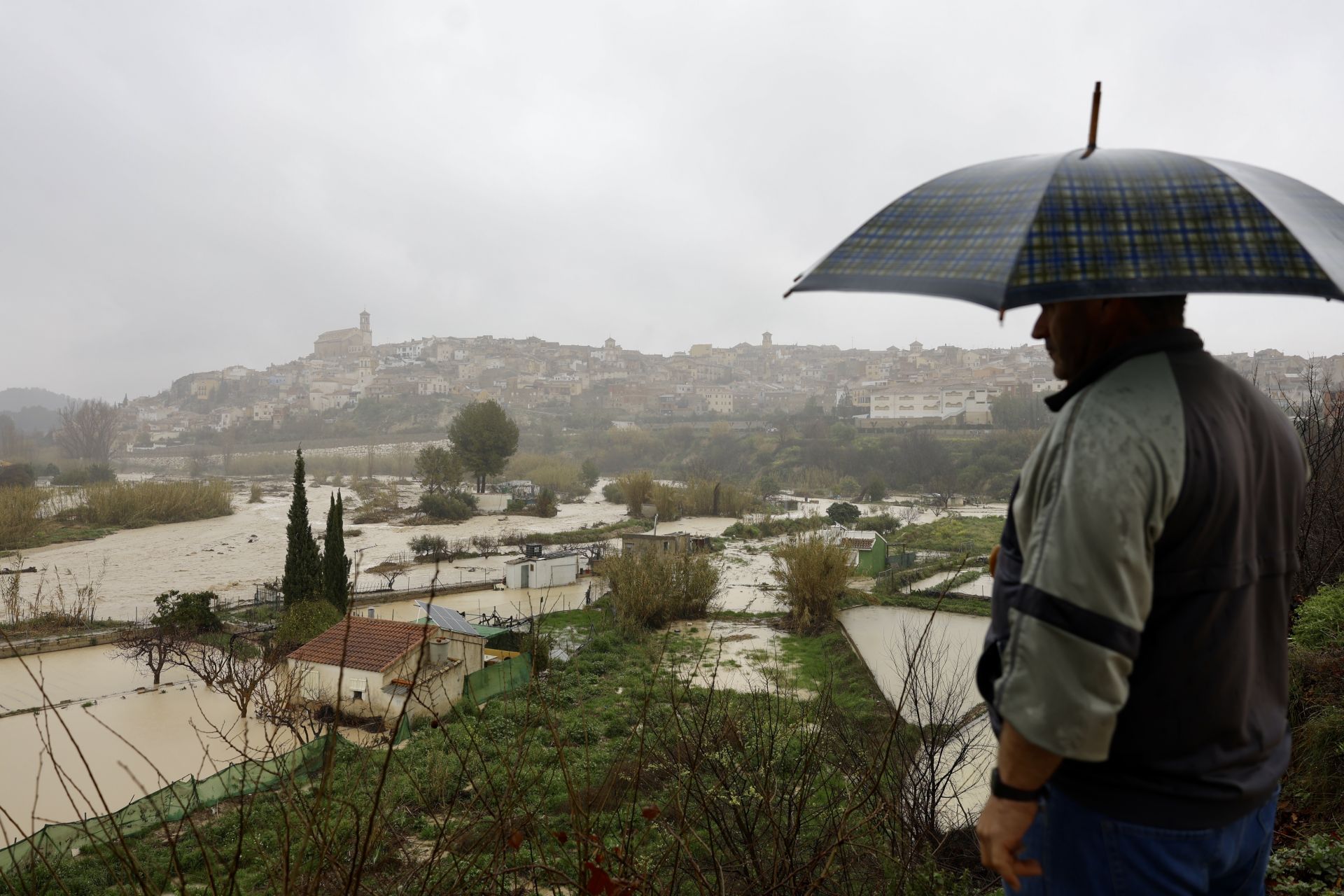 En imágenes, el temporal descarga en la Región de Murcia