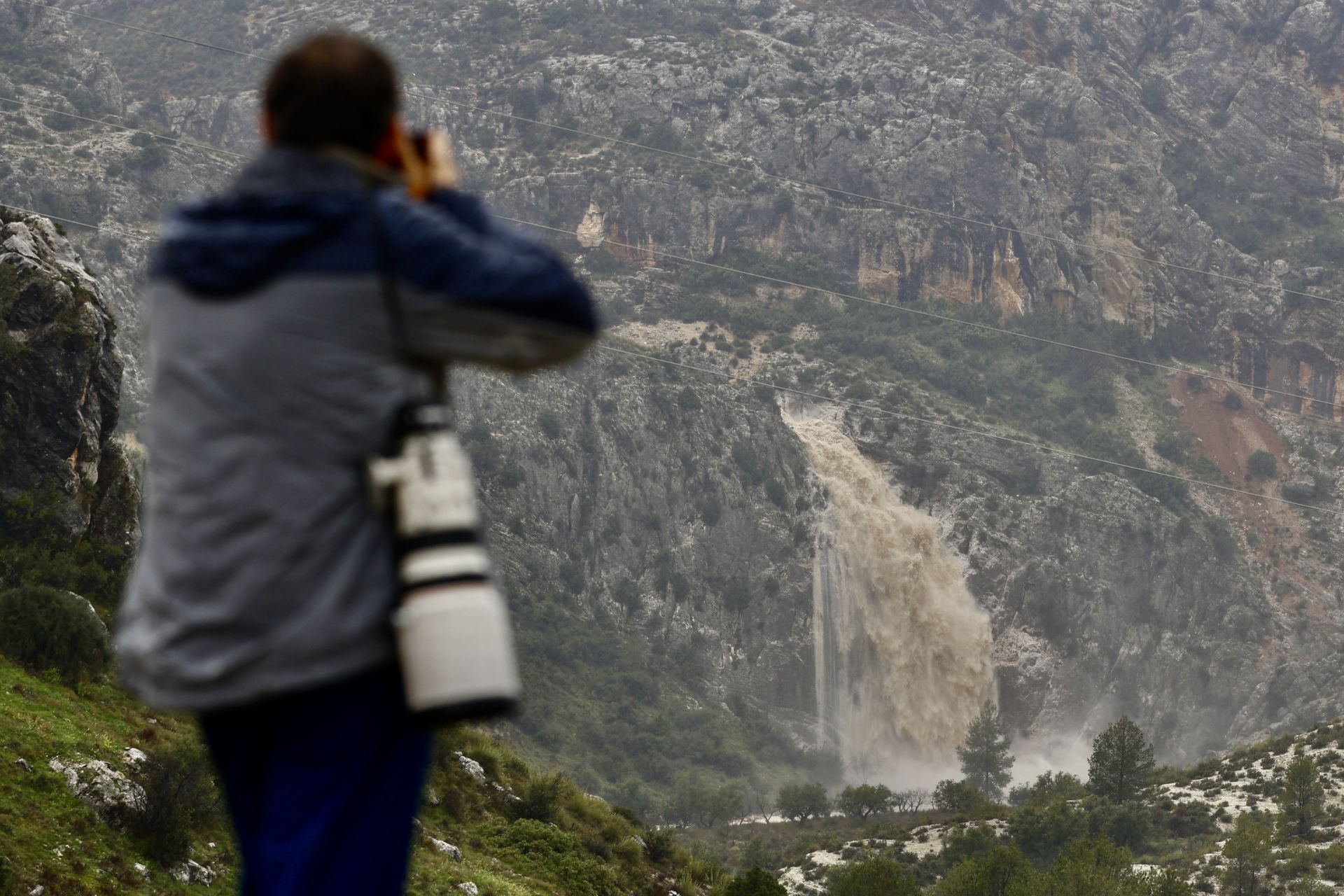 En imágenes, el temporal descarga en la Región de Murcia