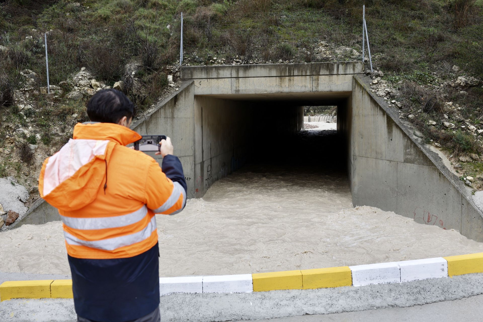 En imágenes, el temporal descarga en la Región de Murcia