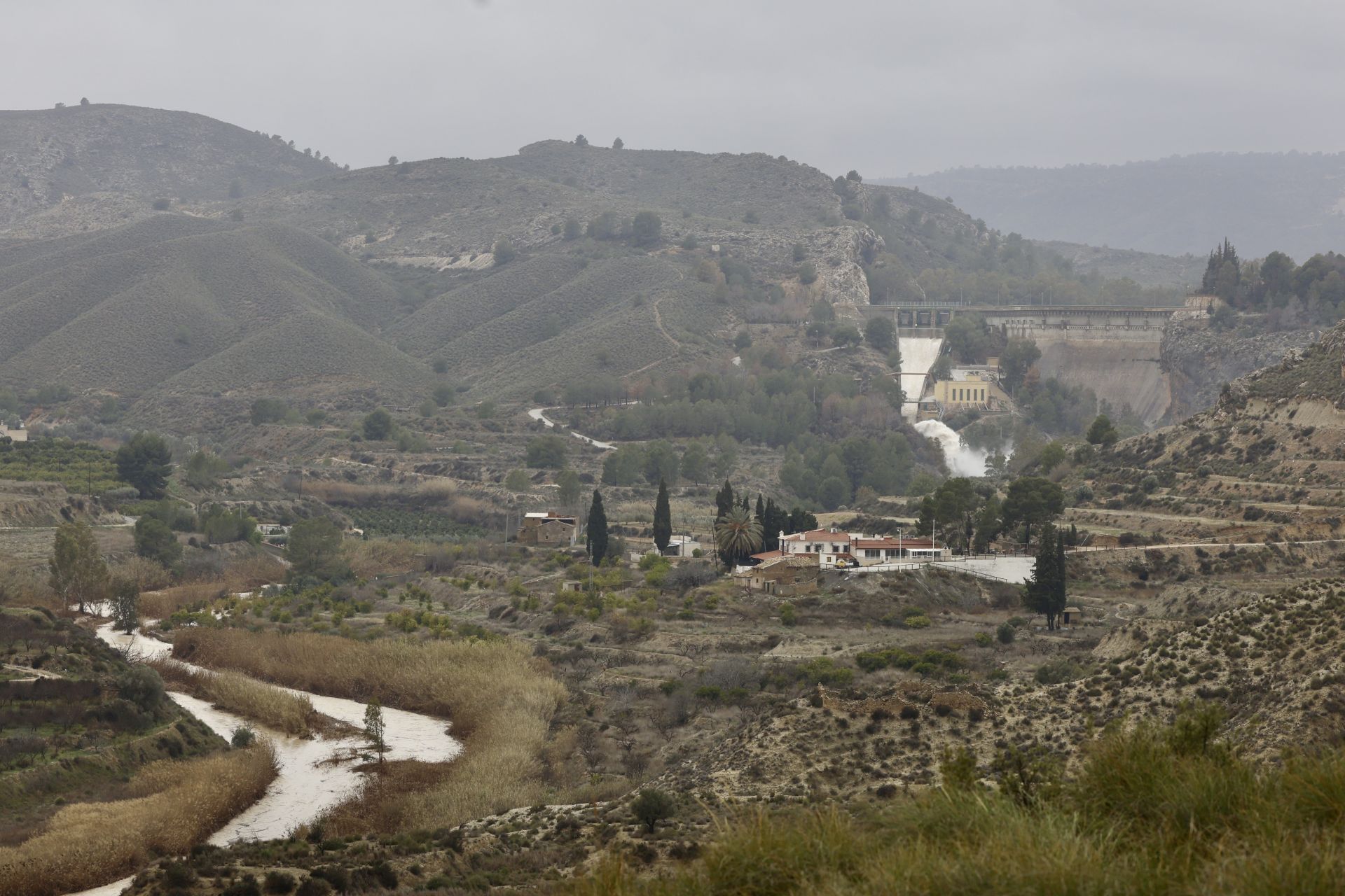 En imágenes, el temporal descarga en la Región de Murcia