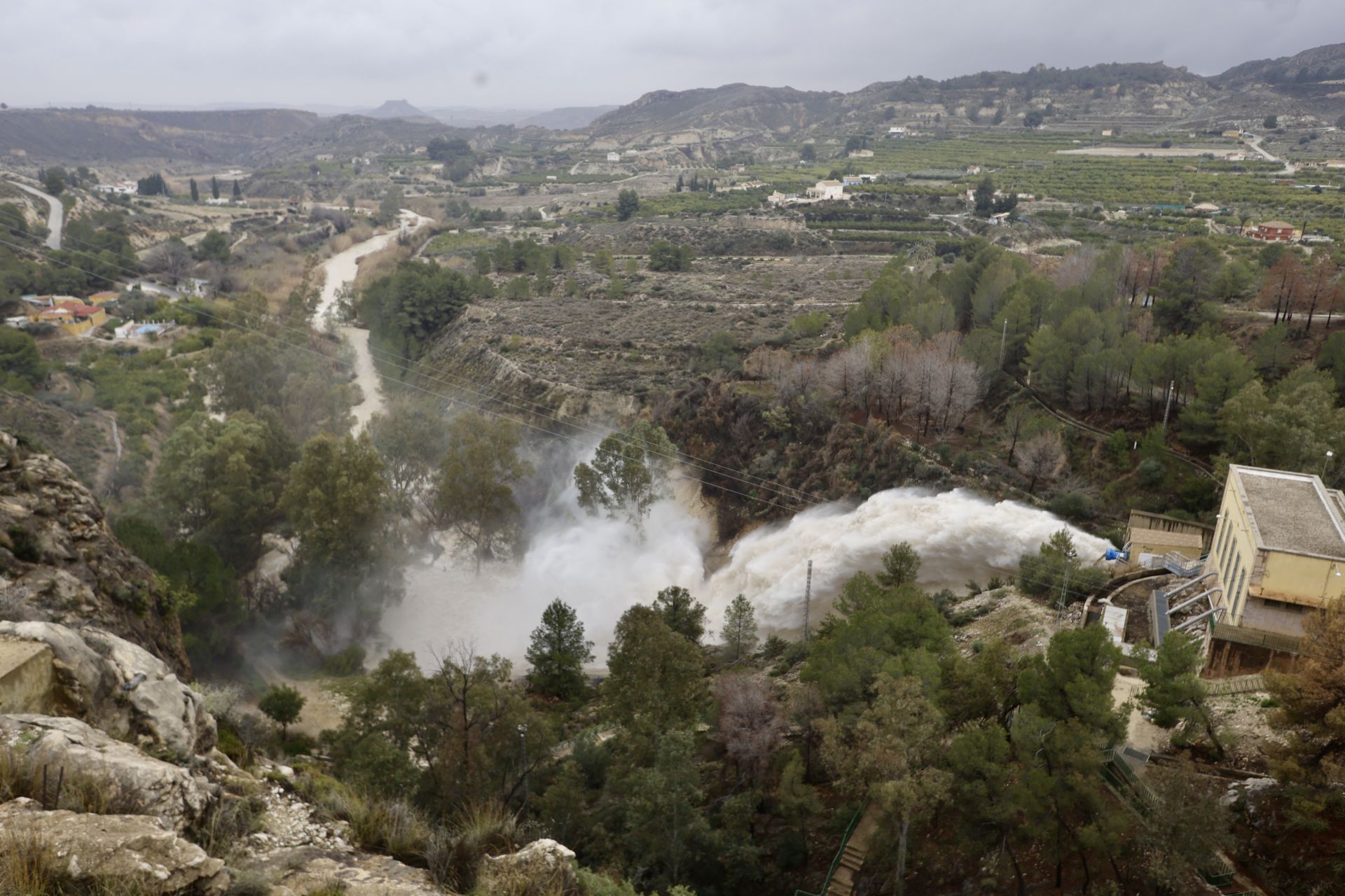 En imágenes, el temporal descarga en la Región de Murcia