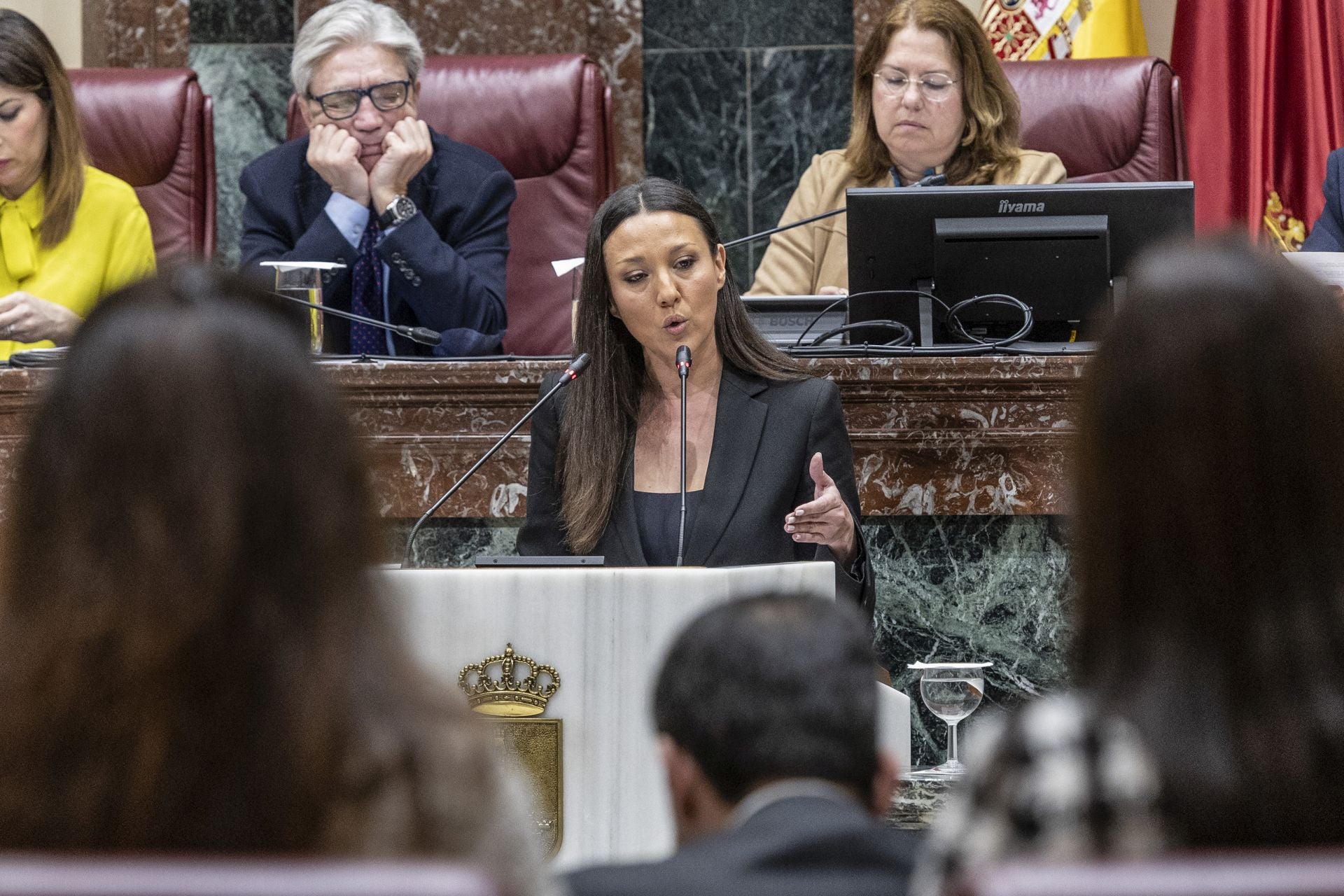 El Pleno de la Asamblea Regional de este viernes, en imágenes