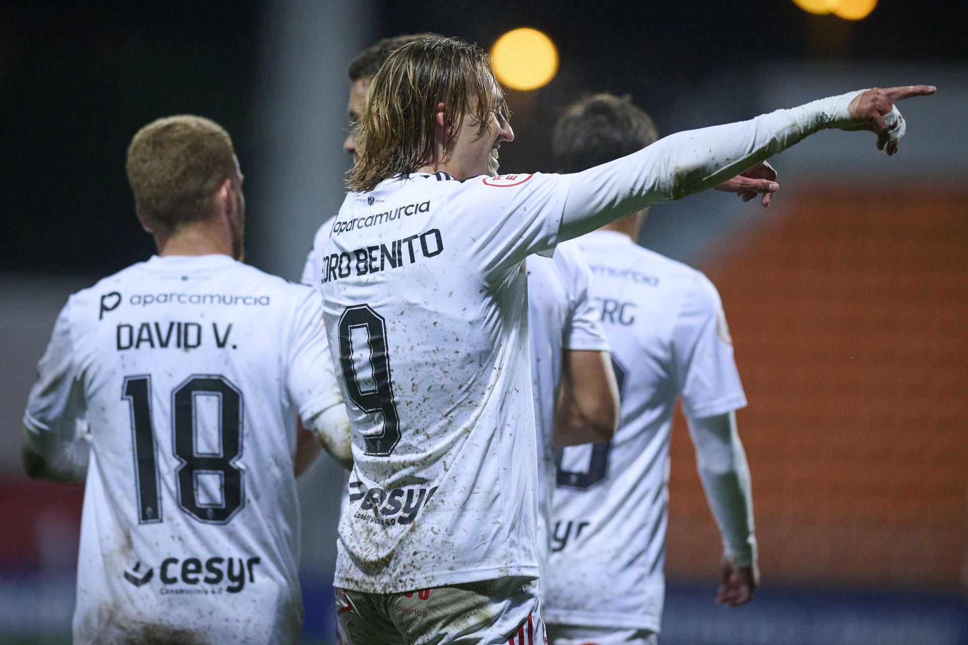La derrota del Real Murcia frente al Atleti B, en imágenes