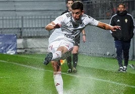 David Vicente, en un partido esta temporada.