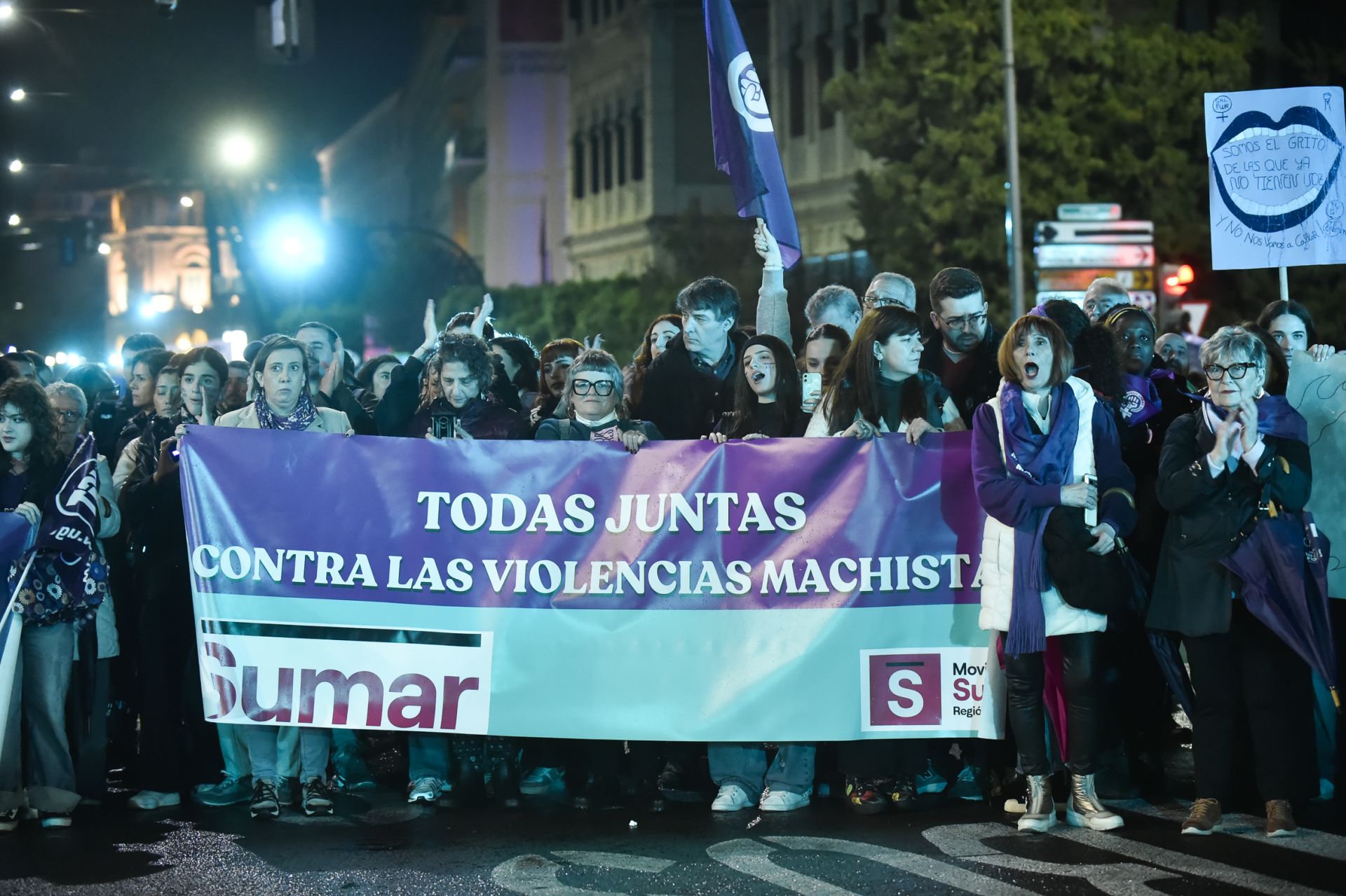 La manifestación por el 8M en Murcia, en imágenes