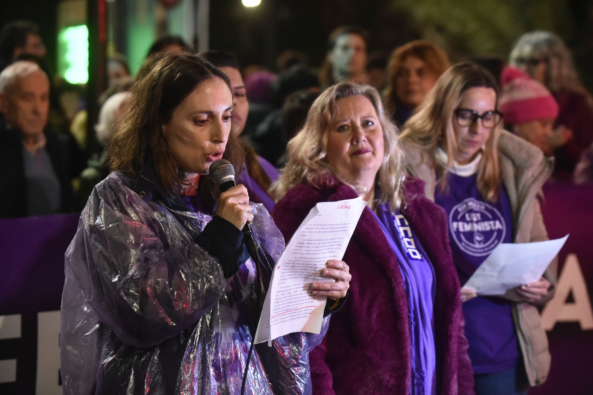 La manifestación por el 8M en Murcia, en imágenes