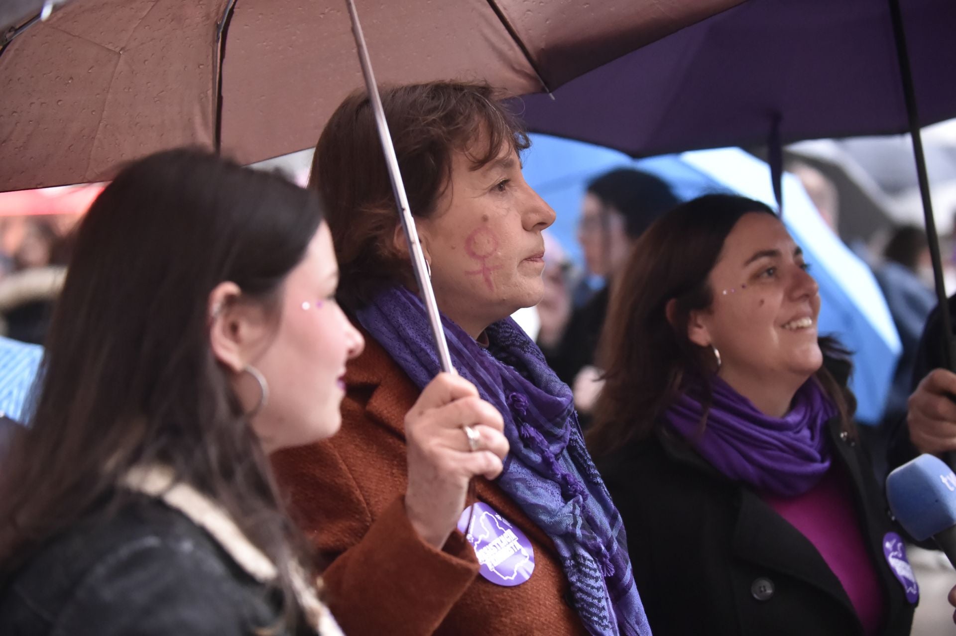 La manifestación por el 8M en Murcia, en imágenes