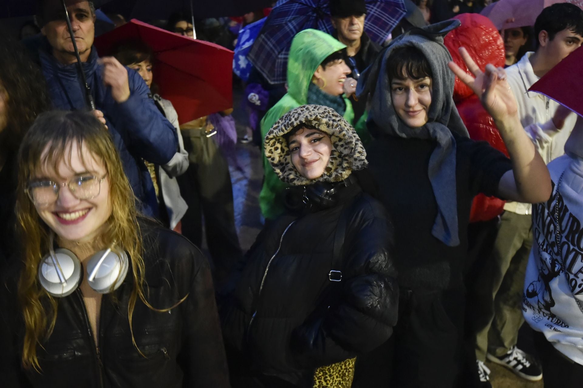 La manifestación por el 8M en Murcia, en imágenes