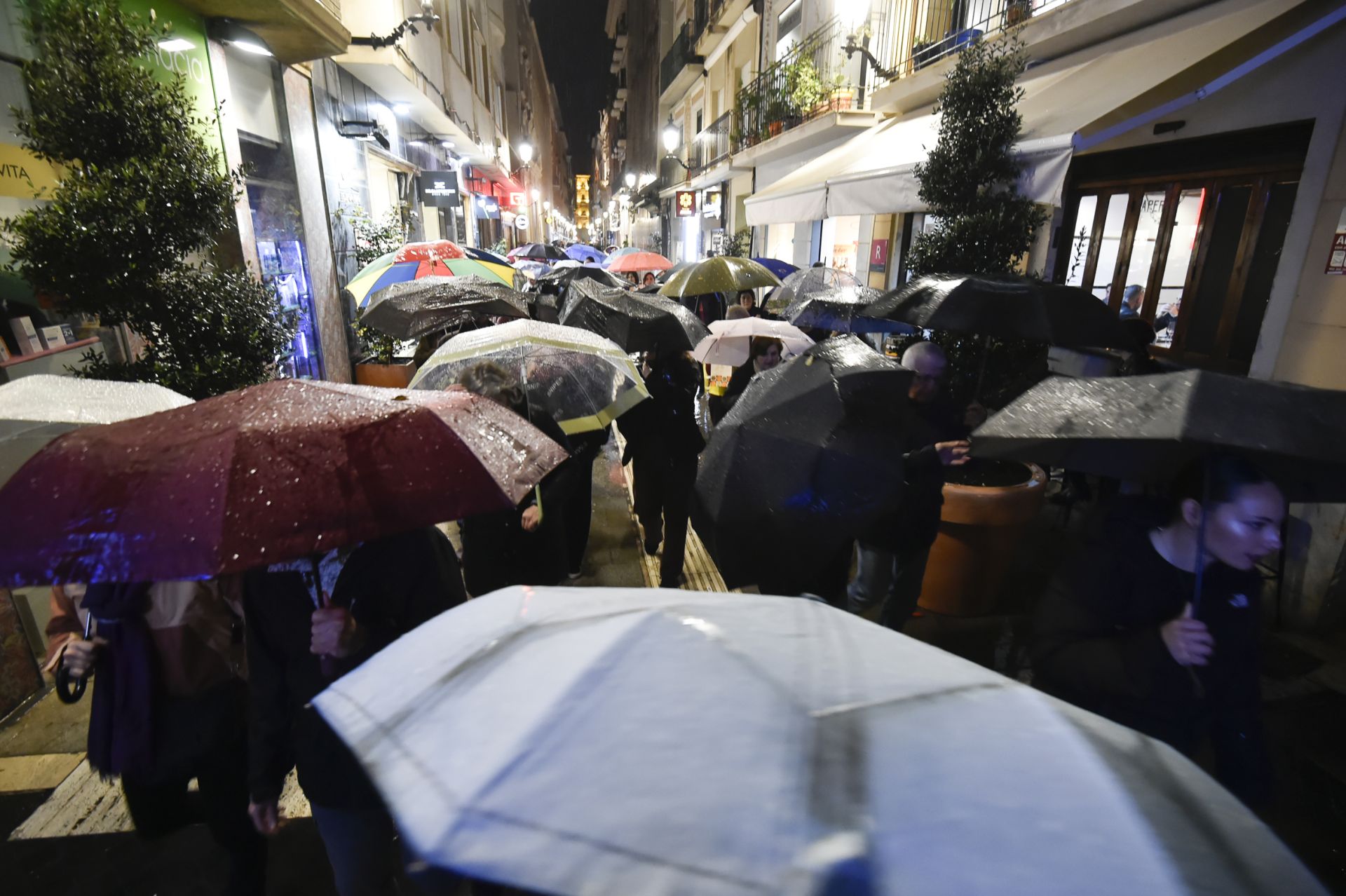 La manifestación por el 8M en Murcia, en imágenes